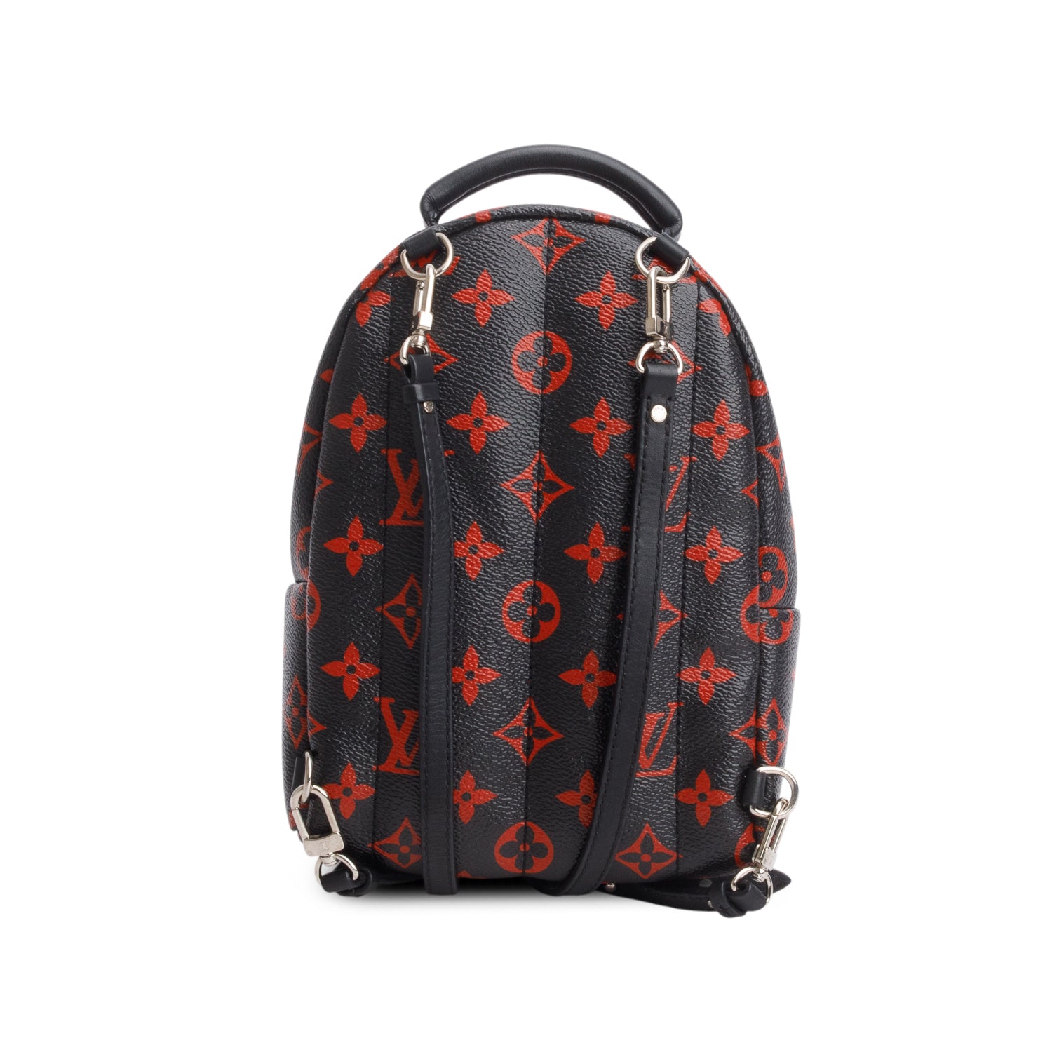 Louis Vuitton Black Monogram Infrarouge Palm Springs Mini Backpack