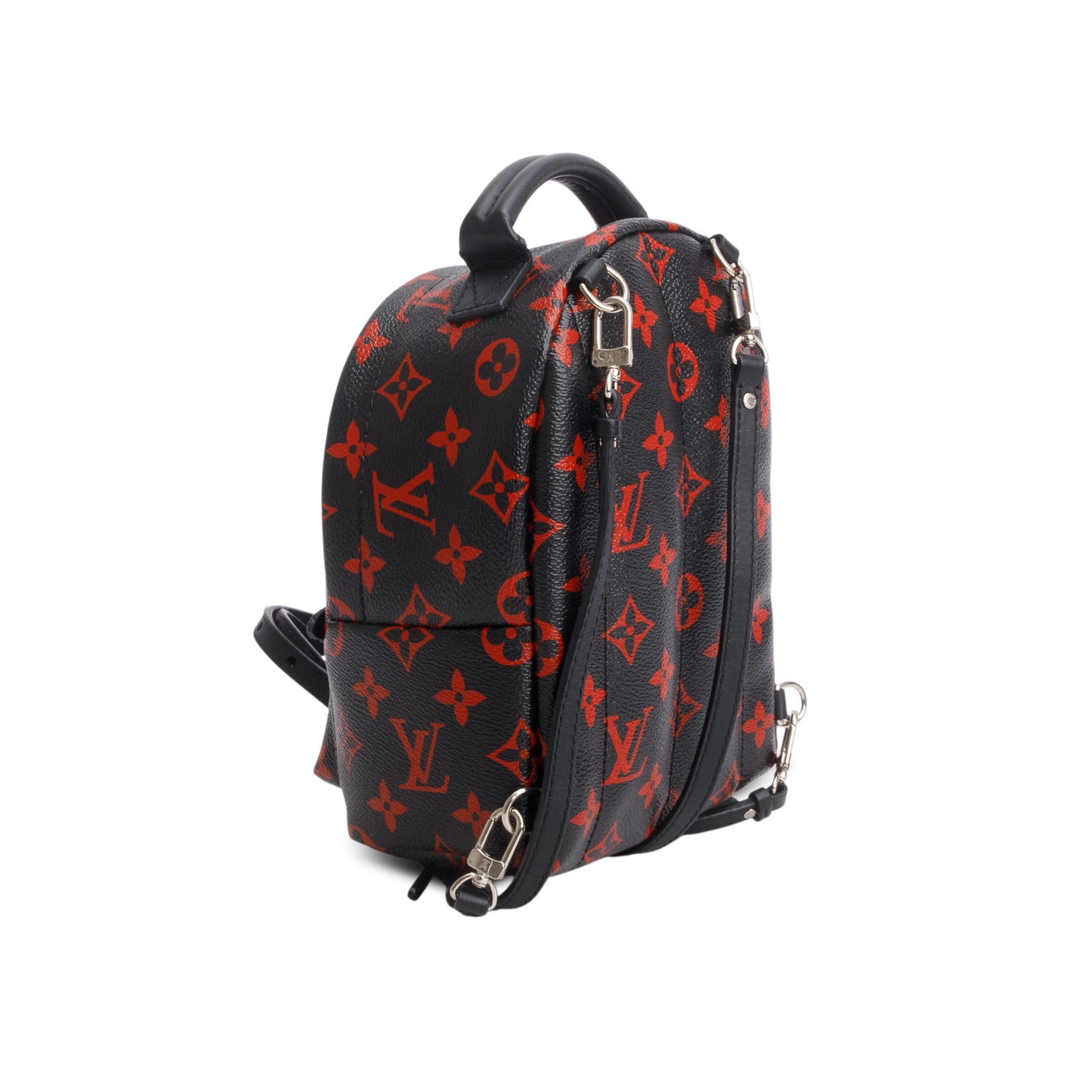 Louis Vuitton Black Monogram Infrarouge Palm Springs Mini Backpack