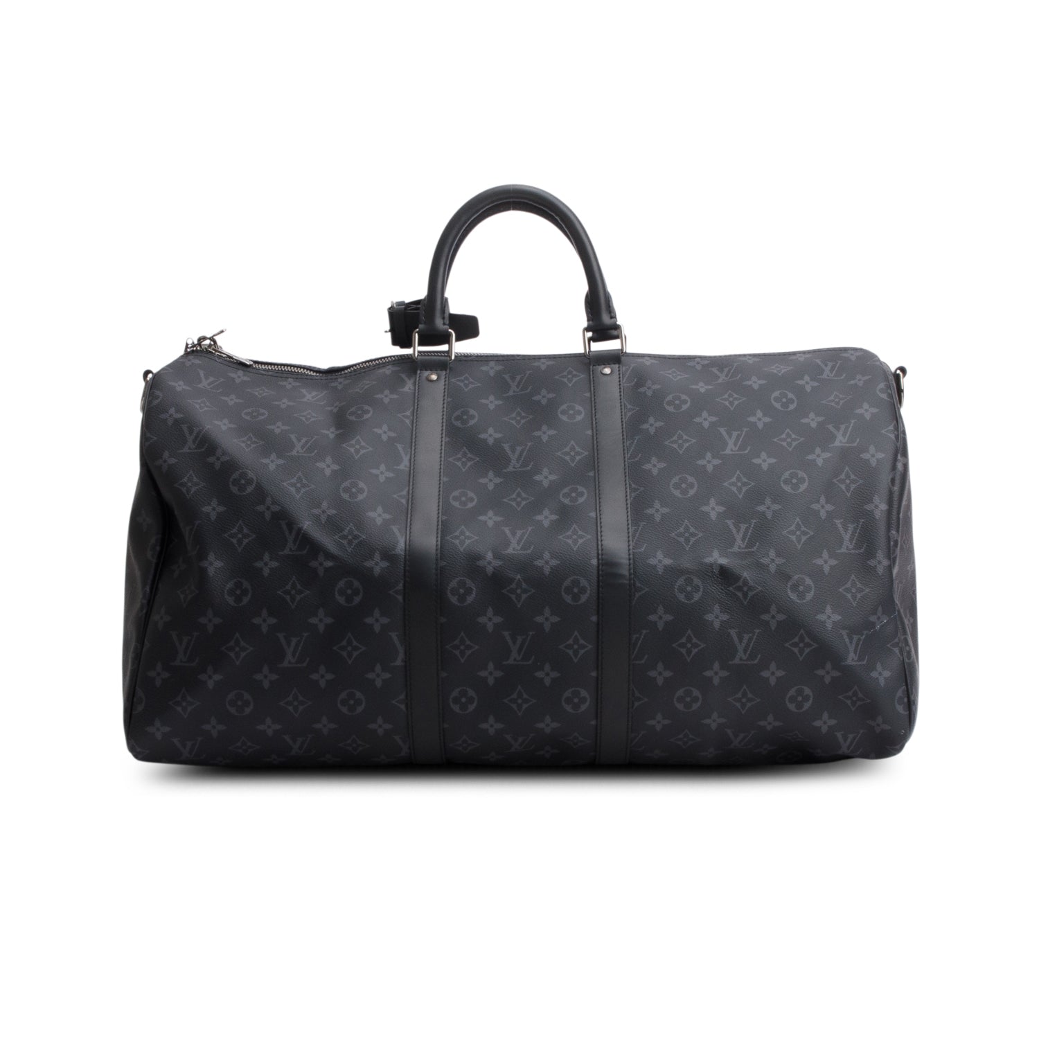 Louis Vuitton Monogram Eclipse Keepall Bandouliere 55 w/ Strap