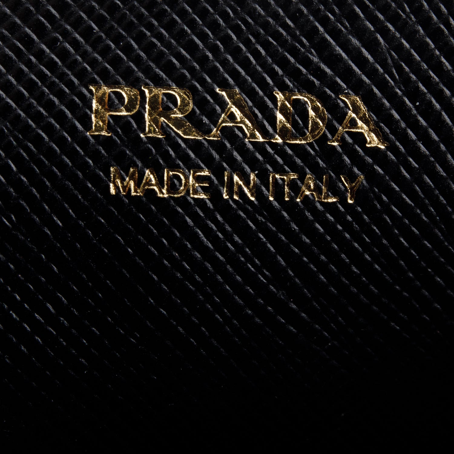 Prada 2021 Black Saffiano Cuir Calfskin Envelope Wallet on Chain w/ Box, Authenticity Card & Straps