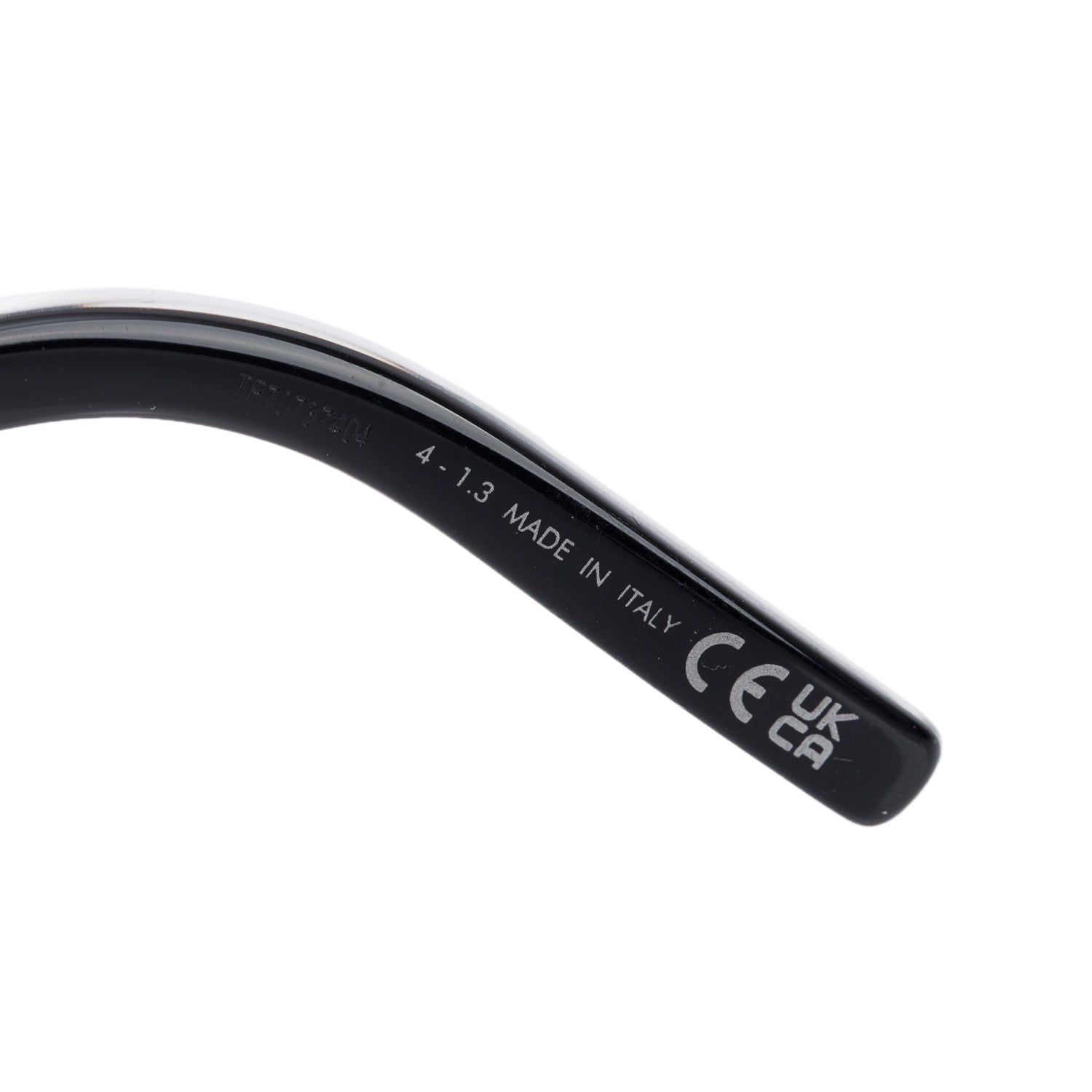 Christian Dior Black Acetate Diamond R2F Round Sunglasses w/ Case