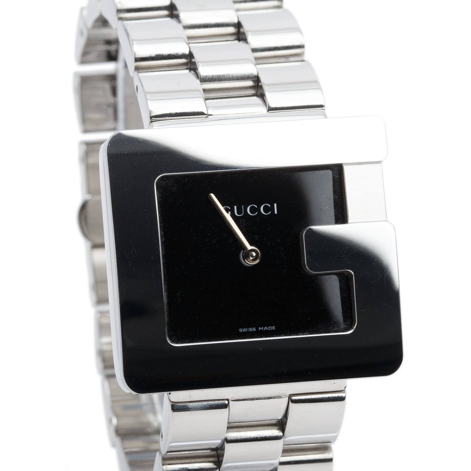 Gucci Stainless Steel 3600 G-Series Watch Black Dial