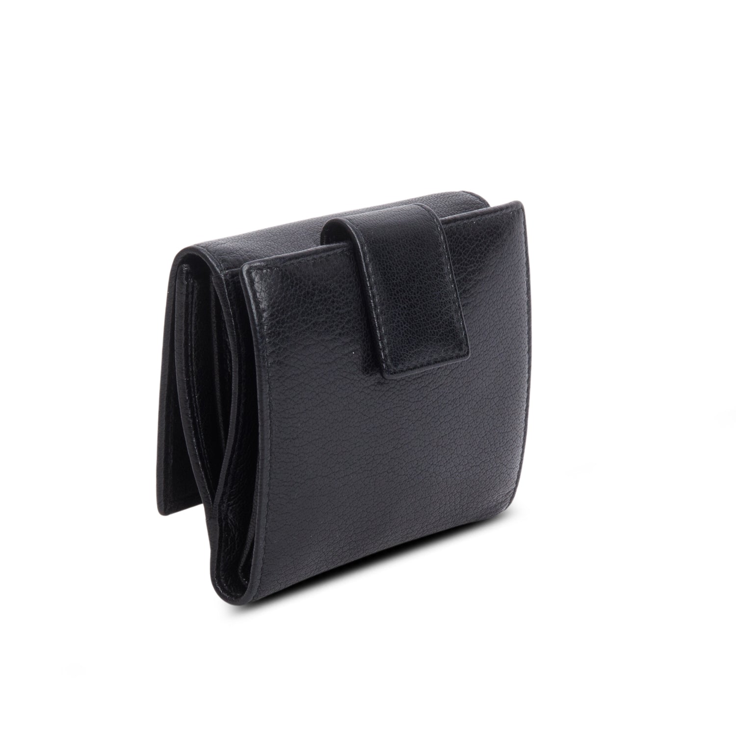 Gucci Black Dollar Calfskin Interlocking G Blondie Wallet
