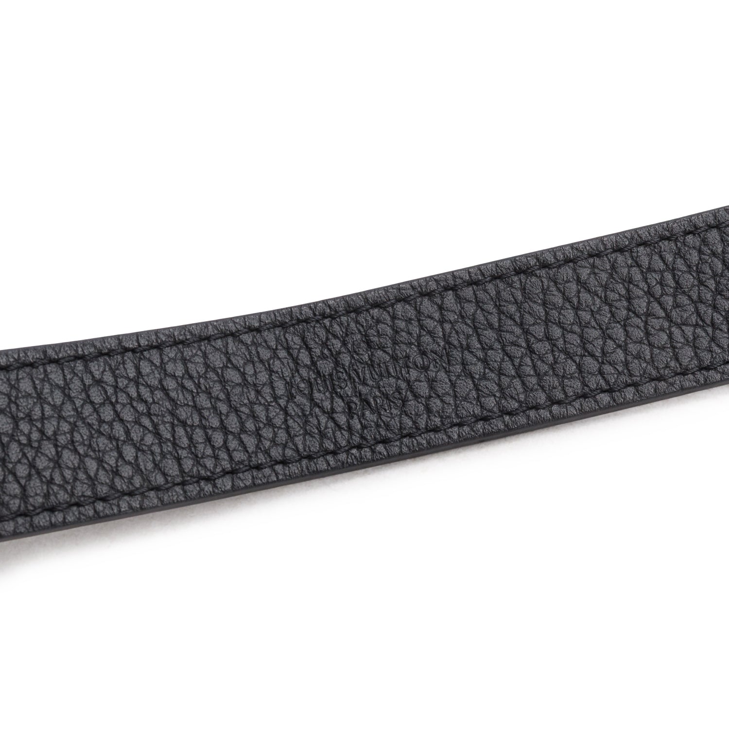 Louis Vuitton Black Taurillon Leather Bag Strap