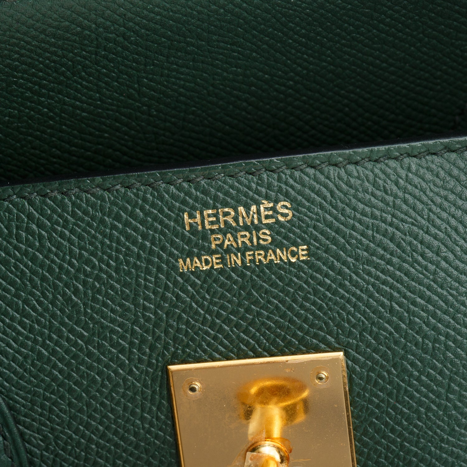 Hermes Vert Anglais Epsom Birkin 35 w/ Box