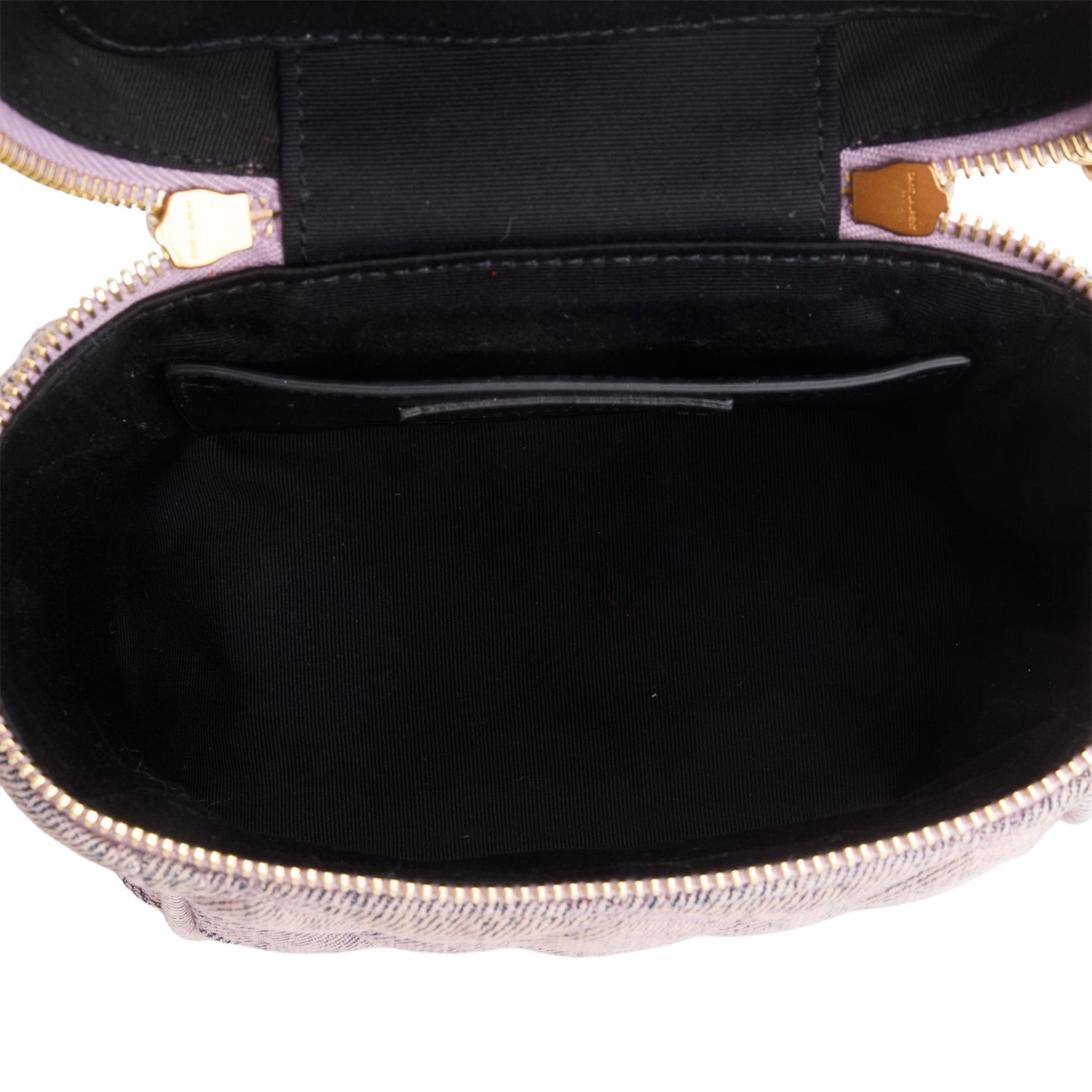 Saint Laurent 2022 Purple Denim 80's Vanity Crossbody Bag