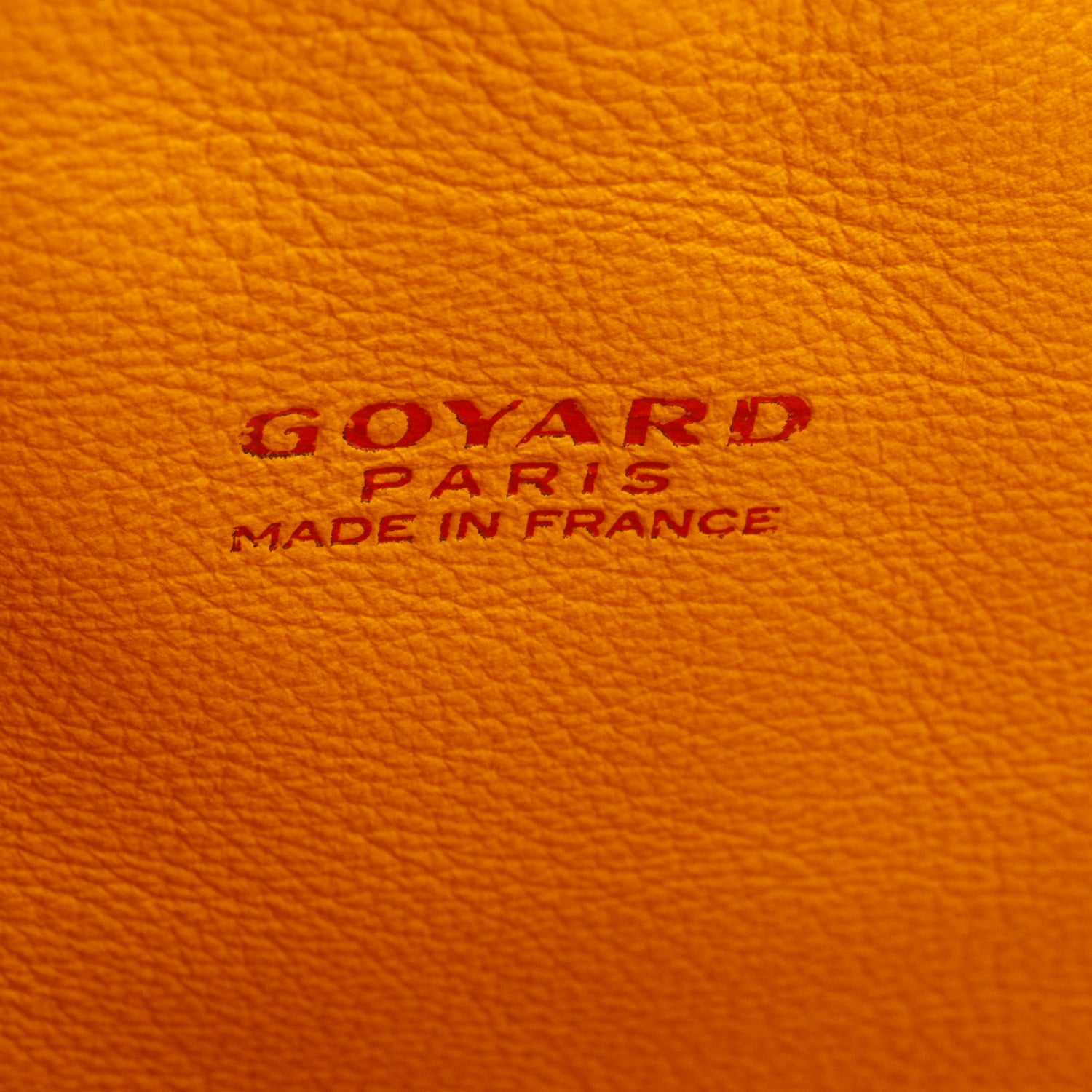 Goyard 2022 Yellow Goyardine Reversible Anjou PM w/ Pouch