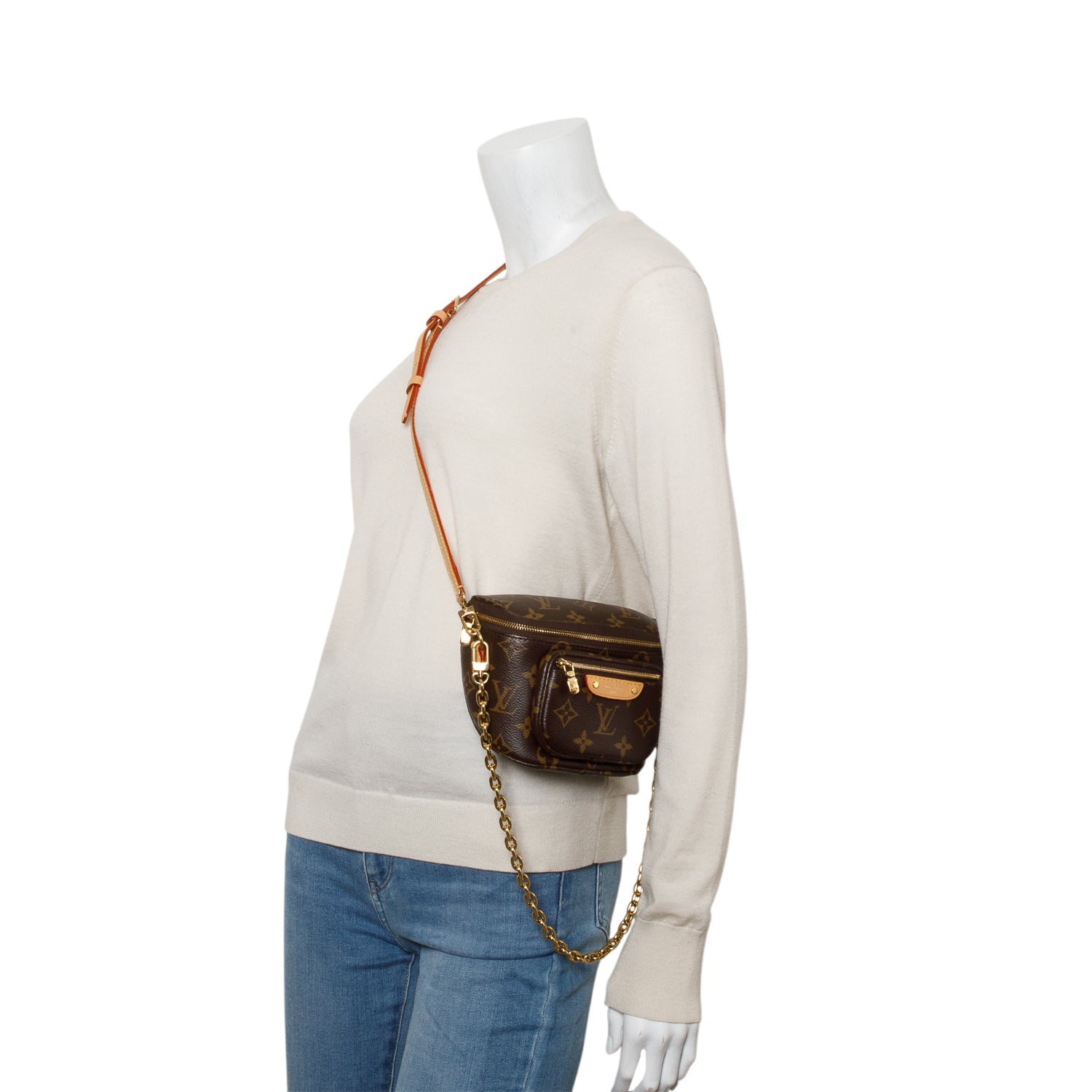 Louis Vuitton Monogram Mini Bumbag w/ Straps