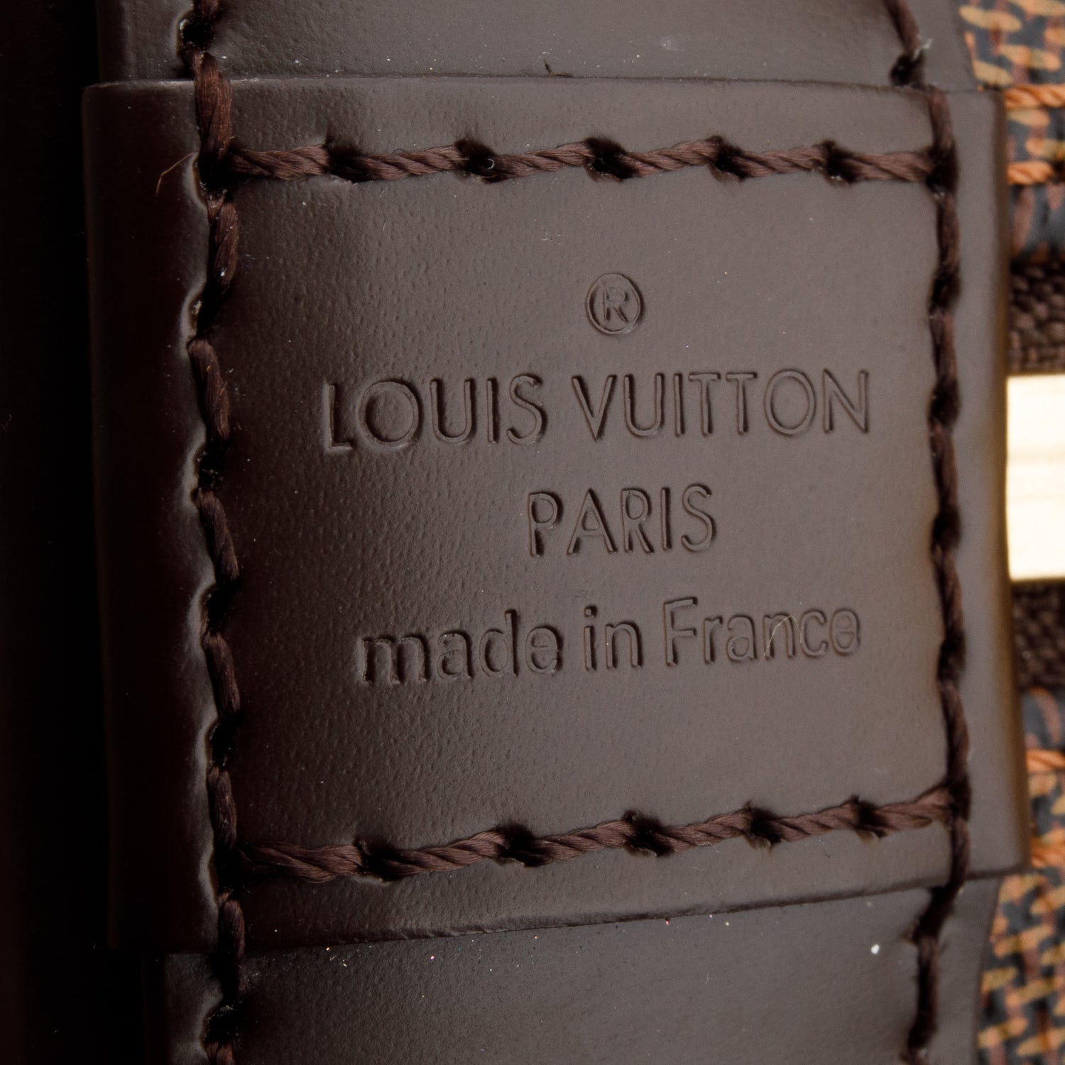 Louis Vuitton Damier Ebene Alma BB w/ Box & Strap