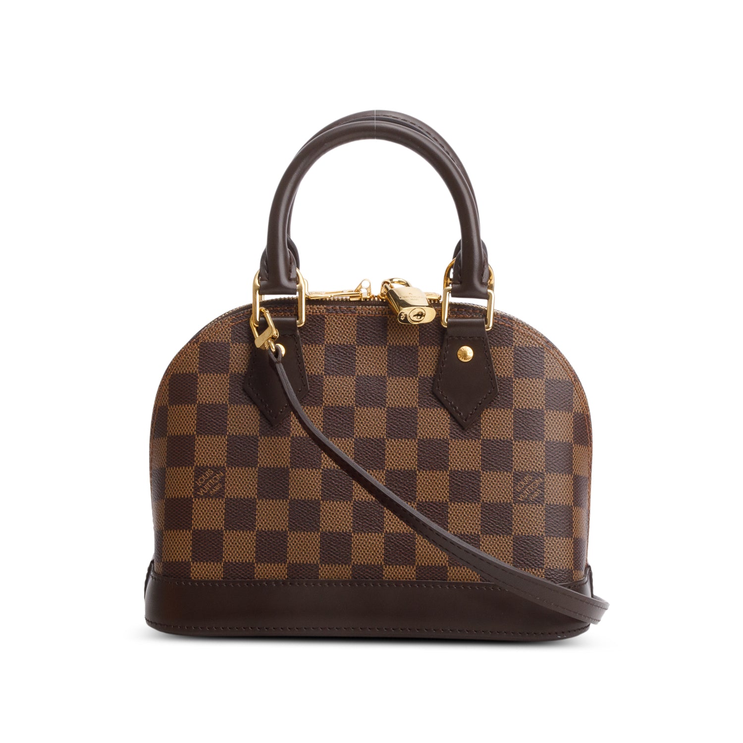 Louis Vuitton Damier Ebene Alma BB w/ Box & Strap