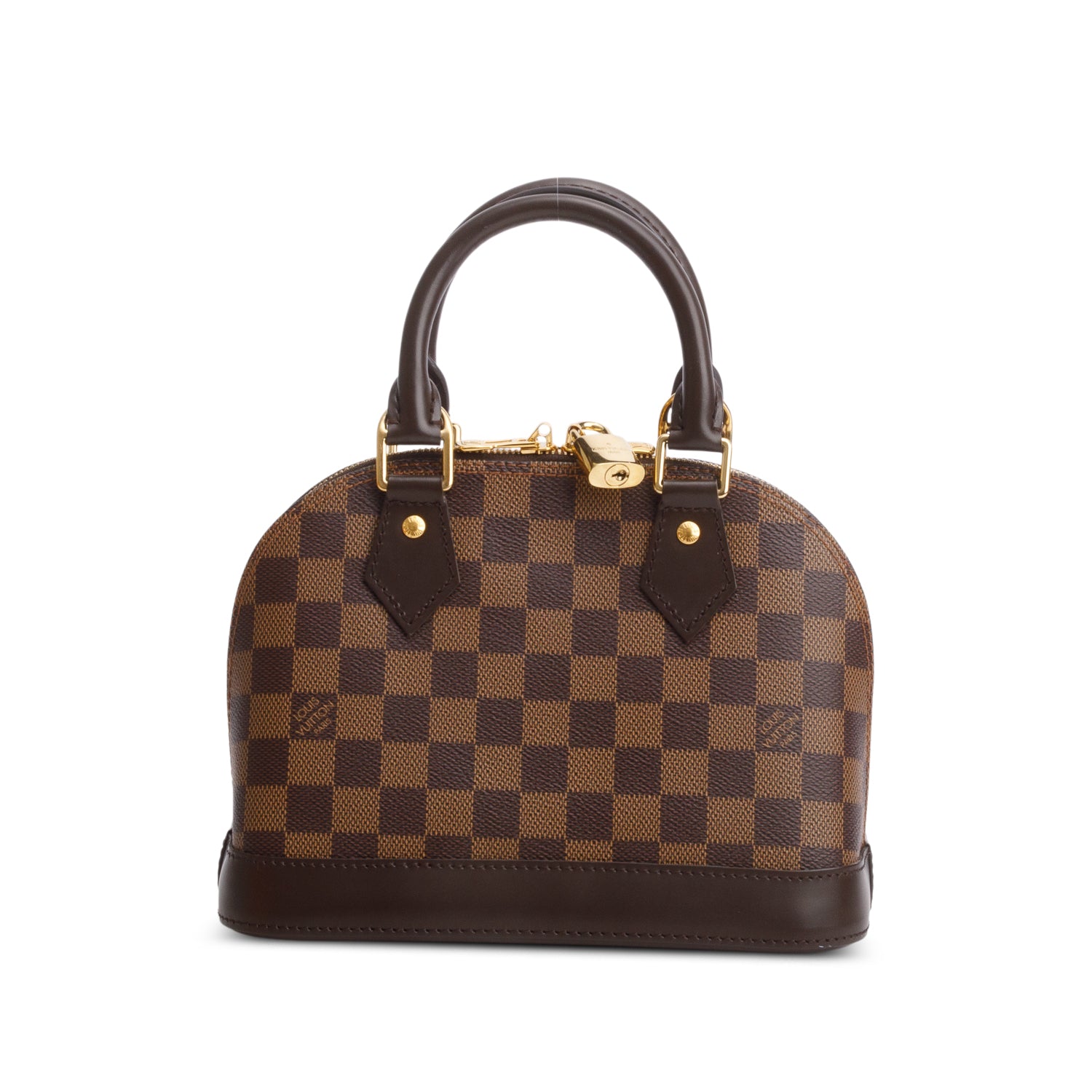 Louis Vuitton Damier Ebene Alma BB w/ Box & Strap