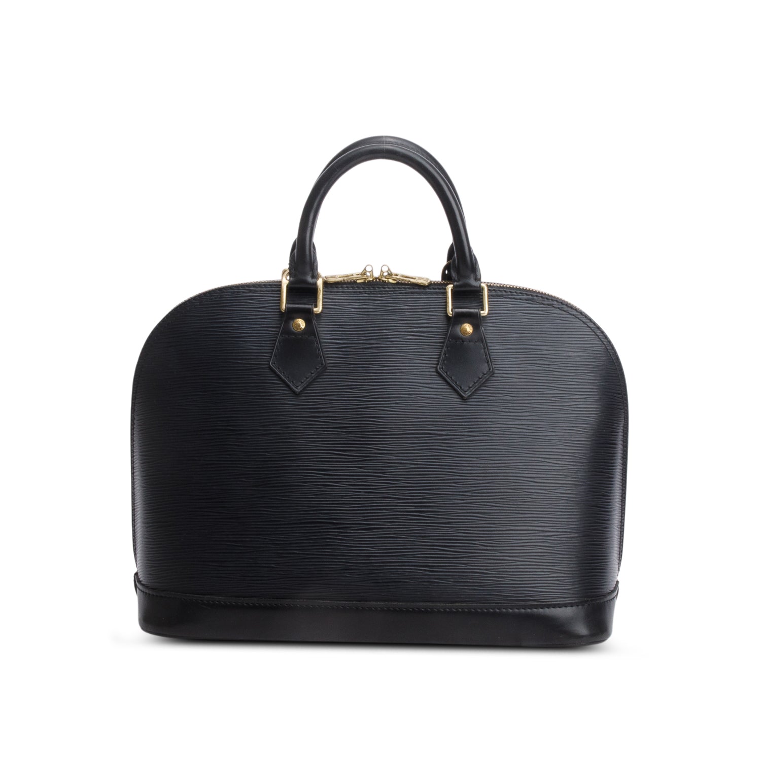 Louis Vuitton Vintage Black Epi Leather Alma PM