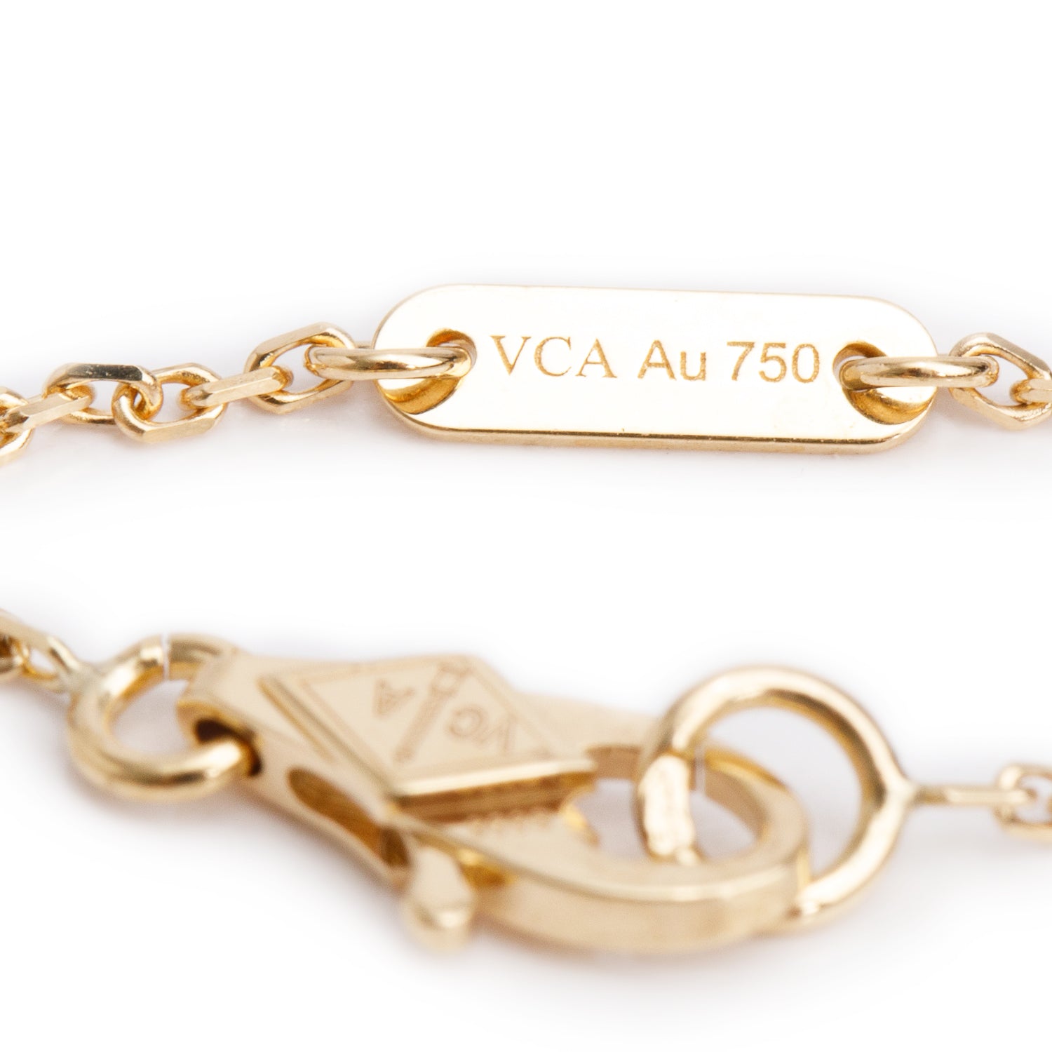 Van Cleef & Arpels 2026 18k Yellow Gold Diamond Frivole Pendant Necklace, Mini Model w/ Box, Receipt & Certificate