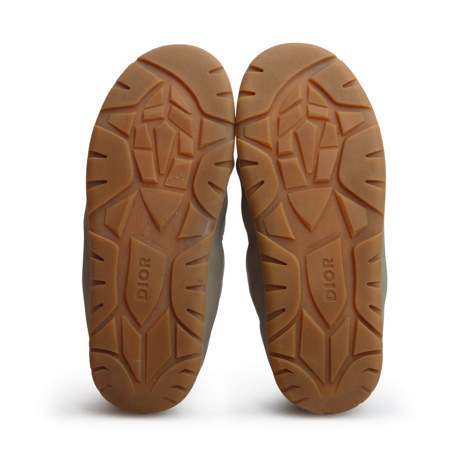 Christian Dior Beige Oblique Nylon Snow Slipper, Men's Size 38 w/ Box