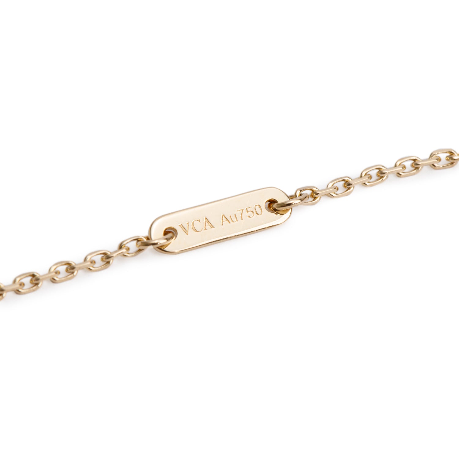 Van Cleef & Arpels 2021 18kYellow Gold Pave Diamond Frivole Pendant Necklace, Mini Model w/ Box & Certificate