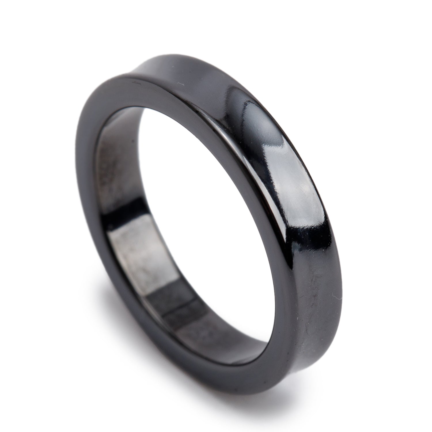 Tiffany & Co. Titanium 1837 Narrow Ring, Size 6