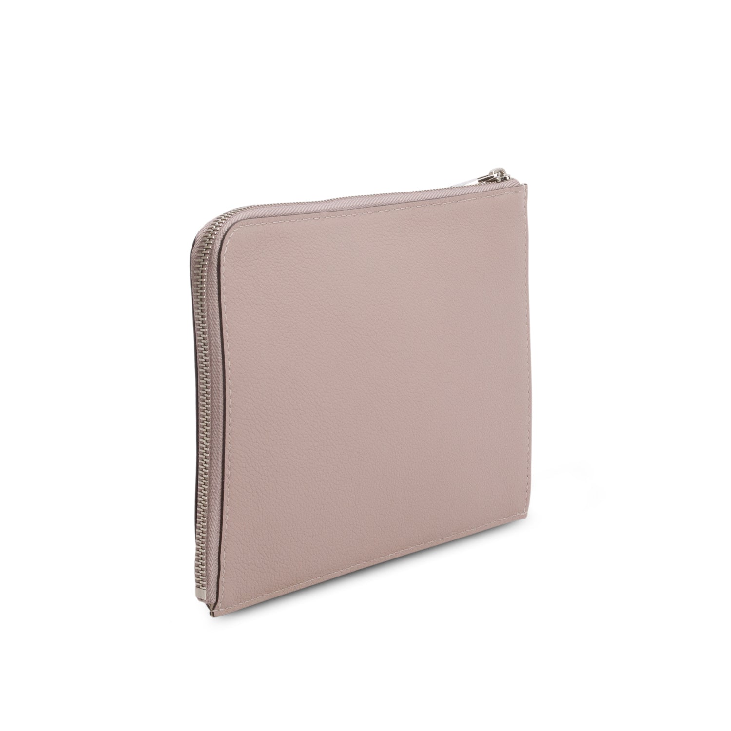 Louis Vuitton Purple Calfskin Pochette Jules Zippy Clutch