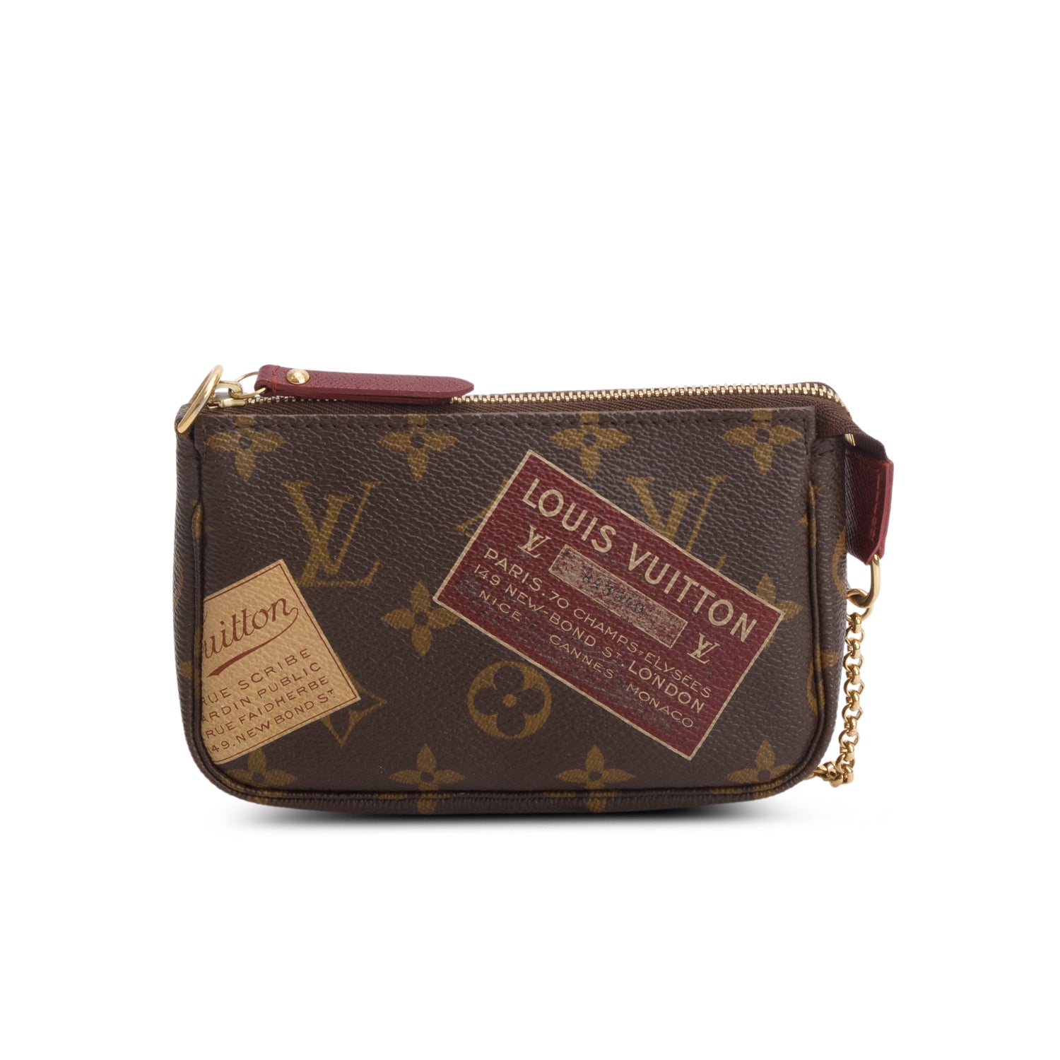 Louis Vuitton Monogram Trunks and Bags Mini Pochette