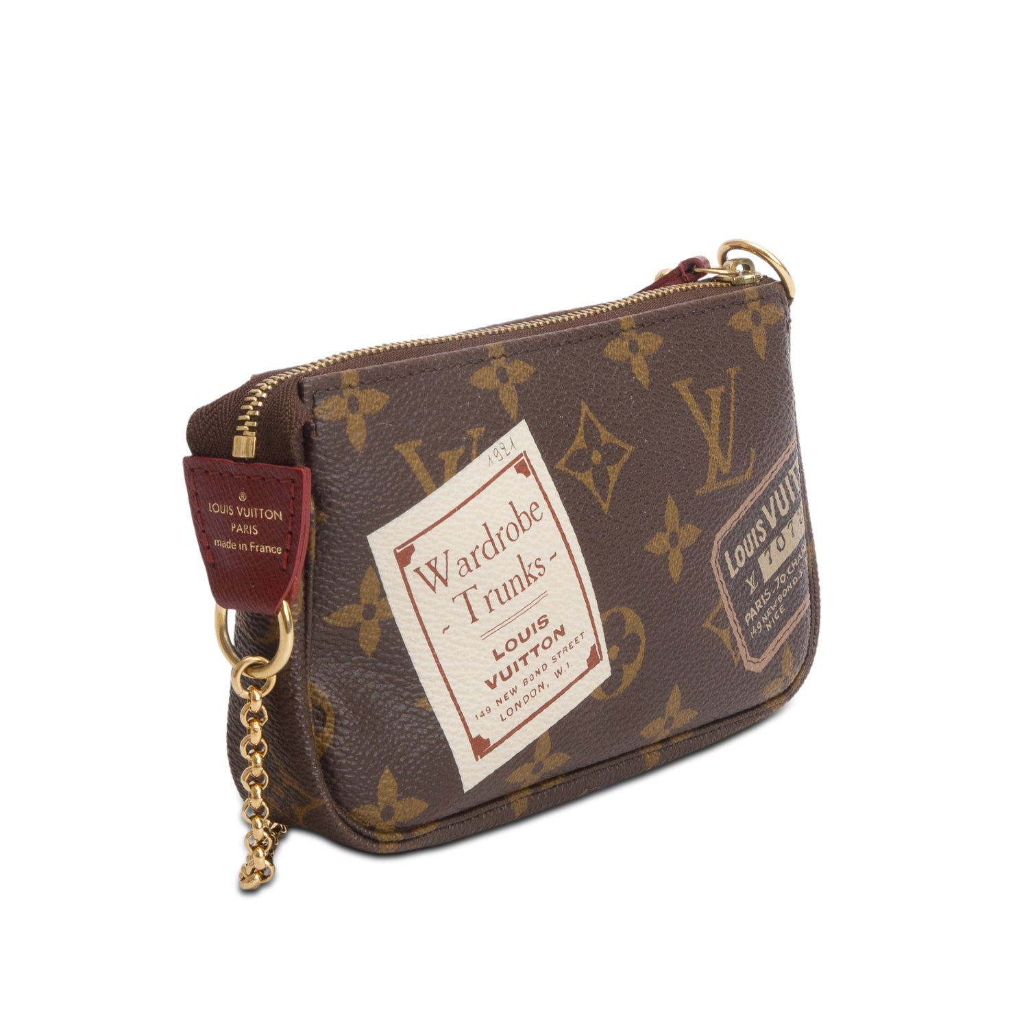 Louis Vuitton Monogram Trunks and Bags Mini Pochette