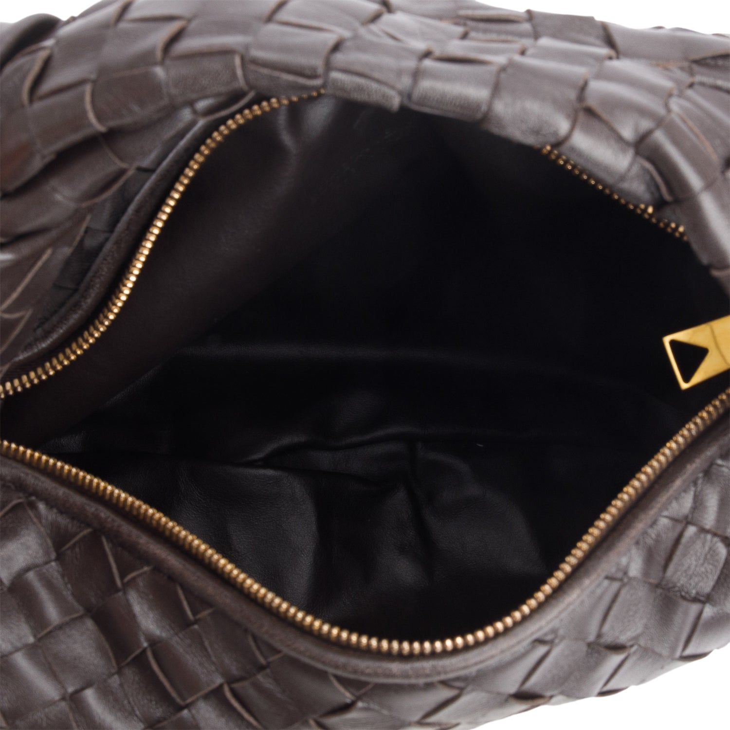 Bottega Veneta Brown Nappa Intrecciato Small Jodie w/ Box & Authenticity Card