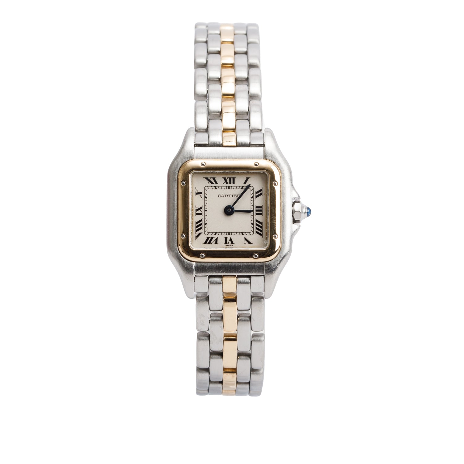 Cartier Stainless Steel & 18k Yellow Gold Panthere de Cartier Watch, Medium Model 1100