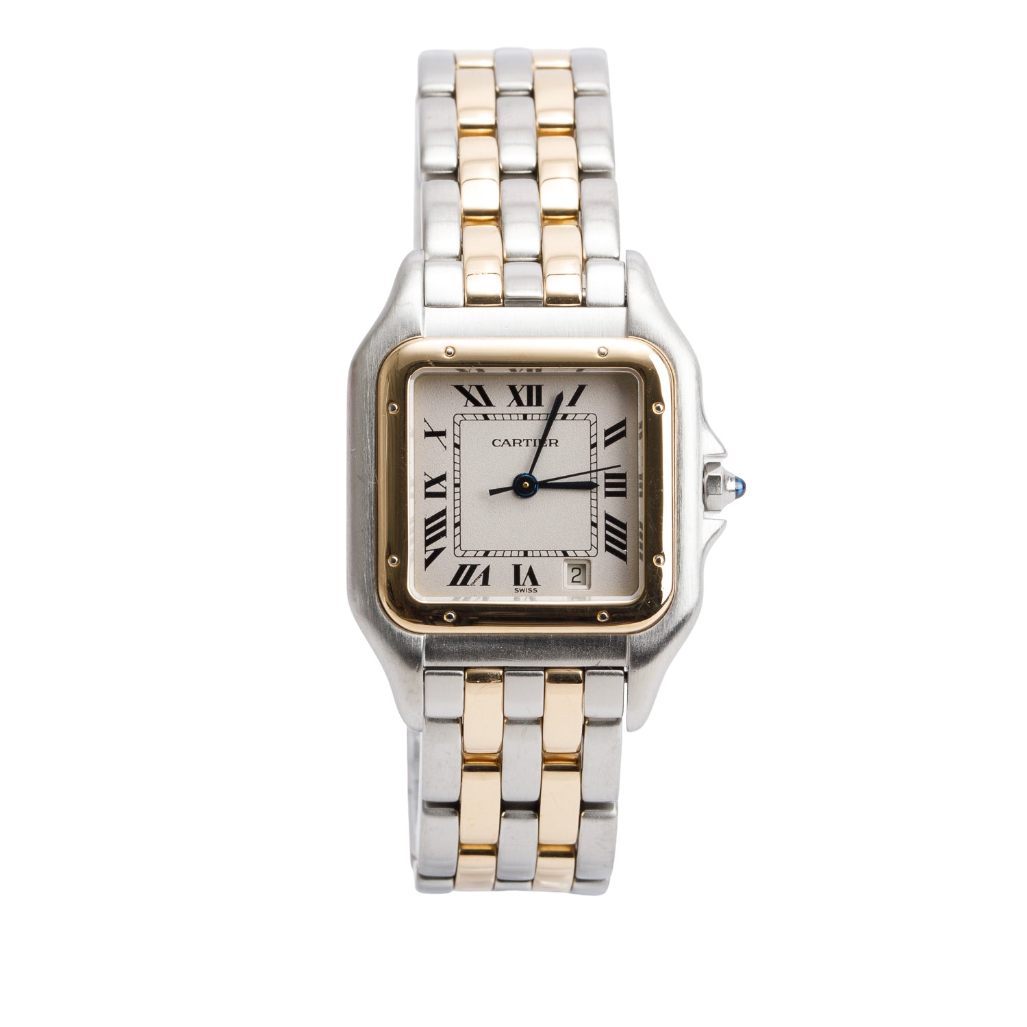 Cartier Stainless Steel & 18k Yellow Gold Panthere de Cartier Watch, Small Model 112000R