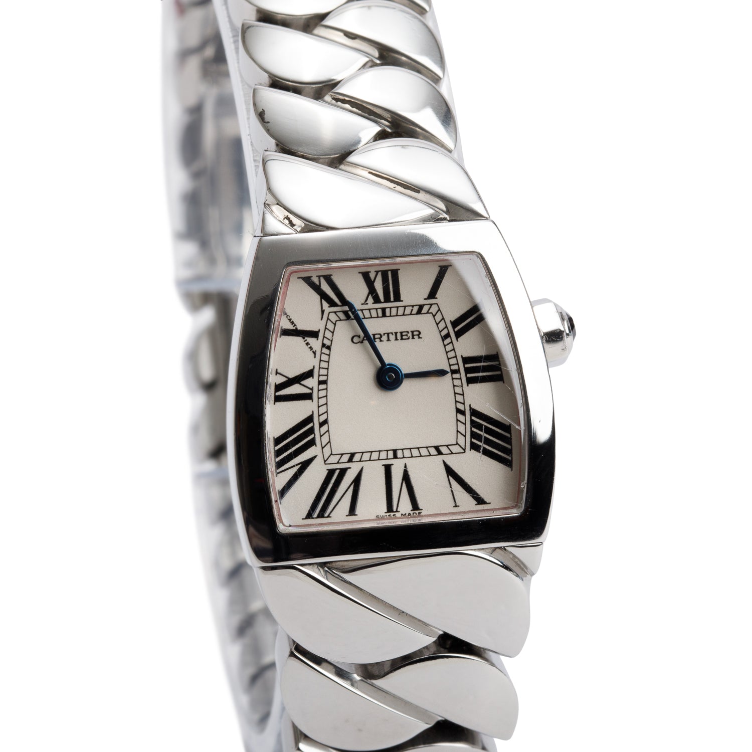 Cartier Stainless Steel La Dona de Cartier 22 MM Watch Silver Dial 2902