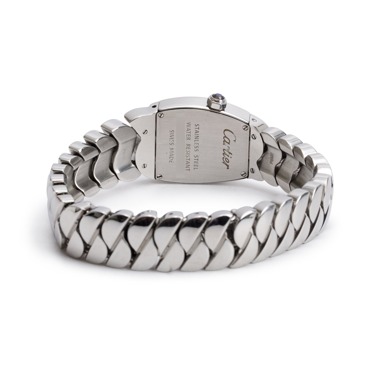 Cartier Stainless Steel La Dona de Cartier 22 MM Watch Silver Dial 2902