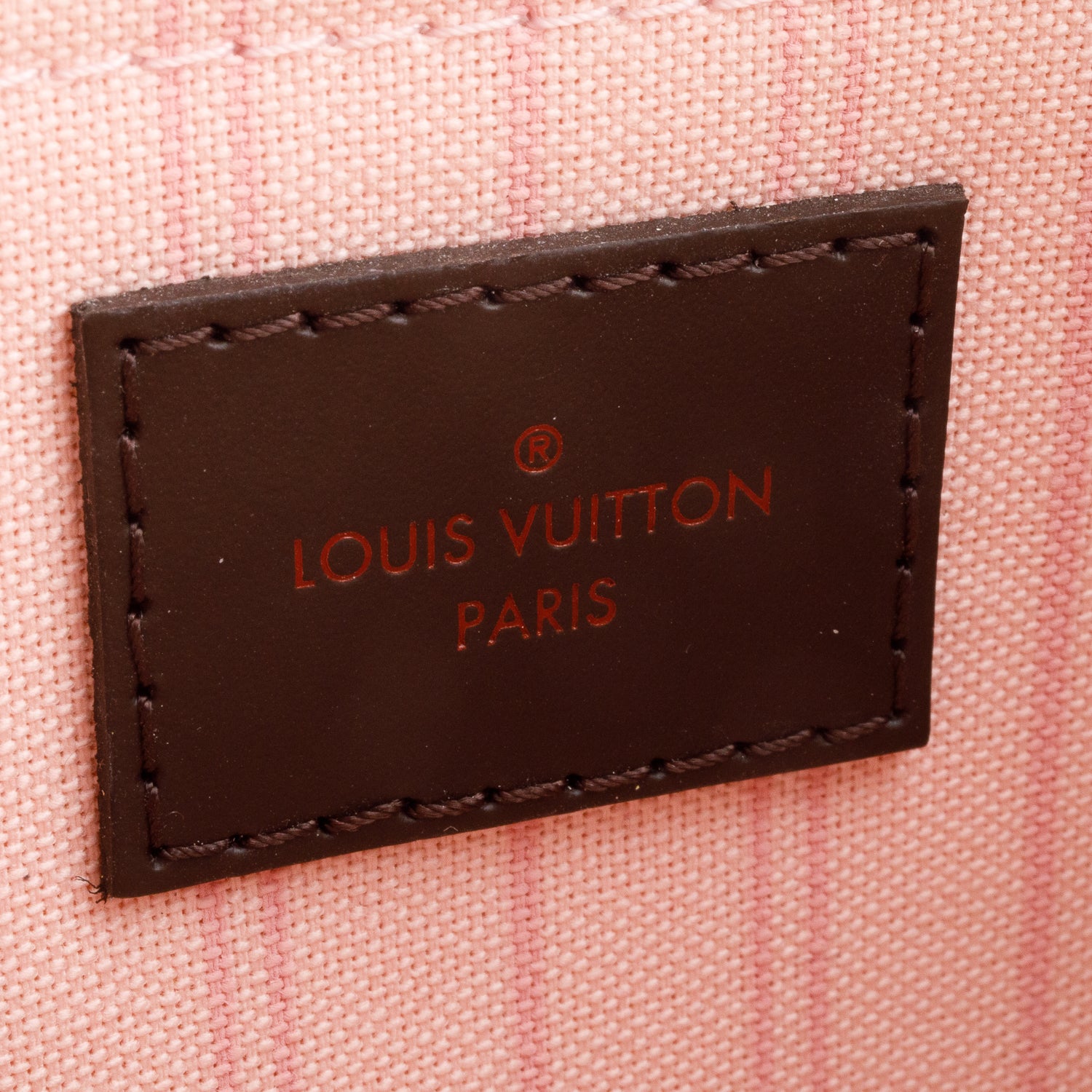 Louis Vuitton Damier Ebene Neverfull Pochette