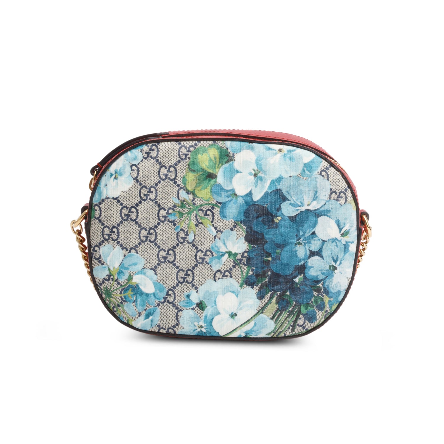 Gucci Multicolor GG Supreme Monogram Blooms Mini Chain Shoulder Bag