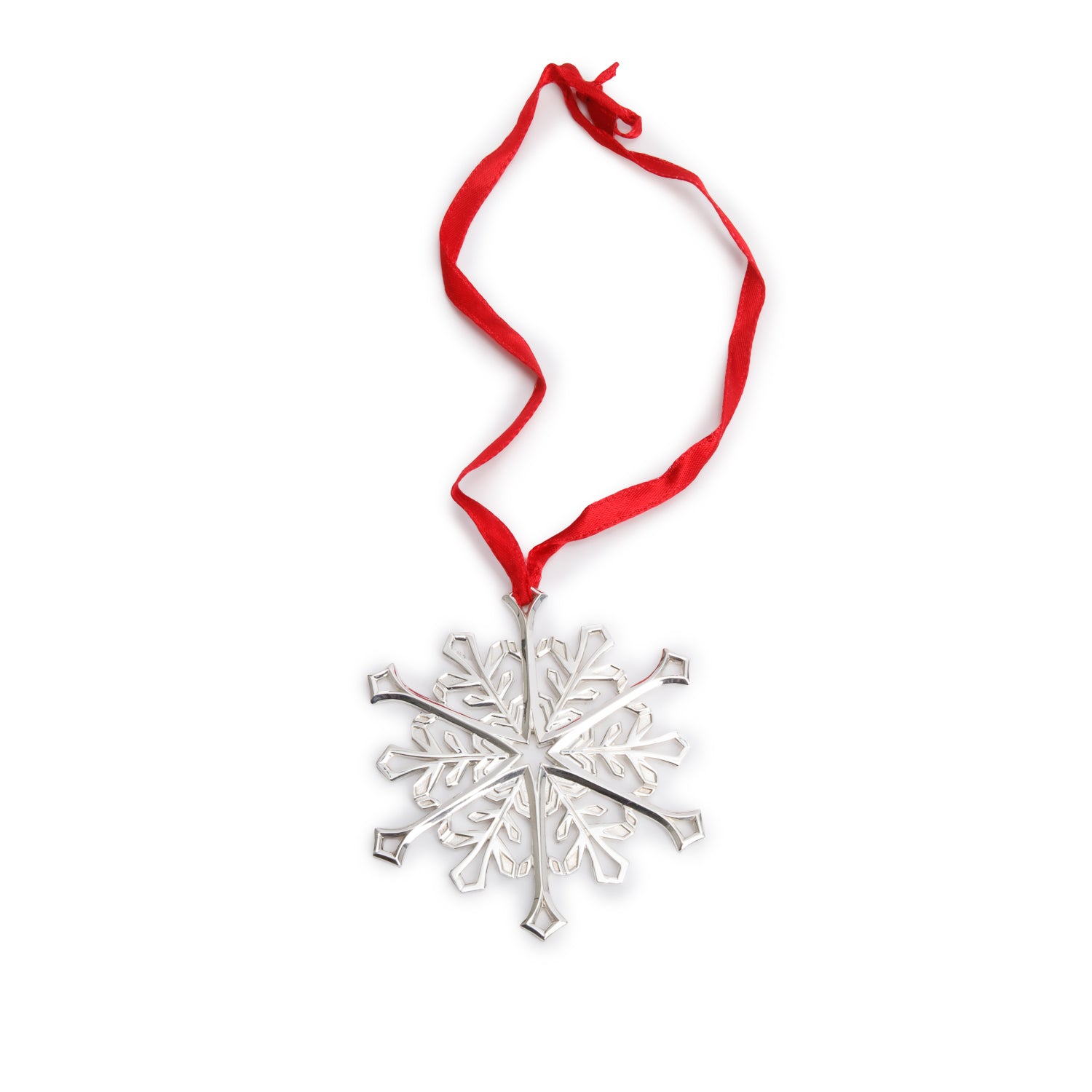 Tiffany & Co. Sterling Silver Snowflake Ornament