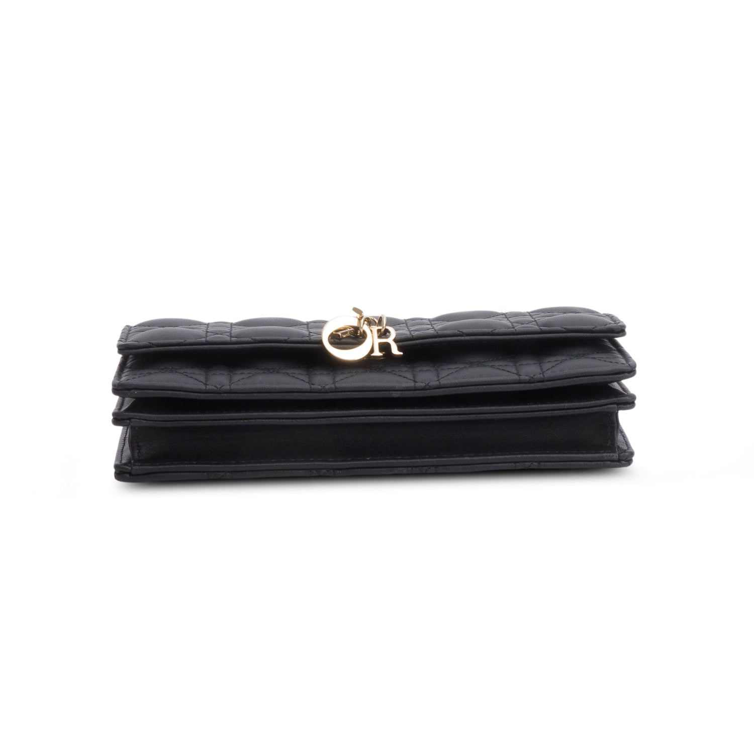 Christian Dior 2023 Lambskin Cannage Mini My Dior Bag w/ Box & Strap