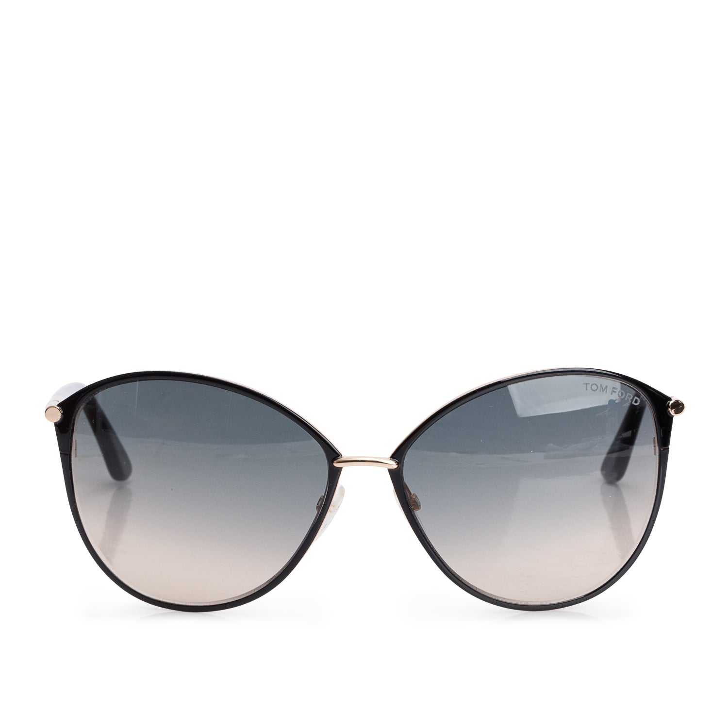 Tom Ford TF 320 Black Penelope Cat-Eye Sunglasses w/ Case