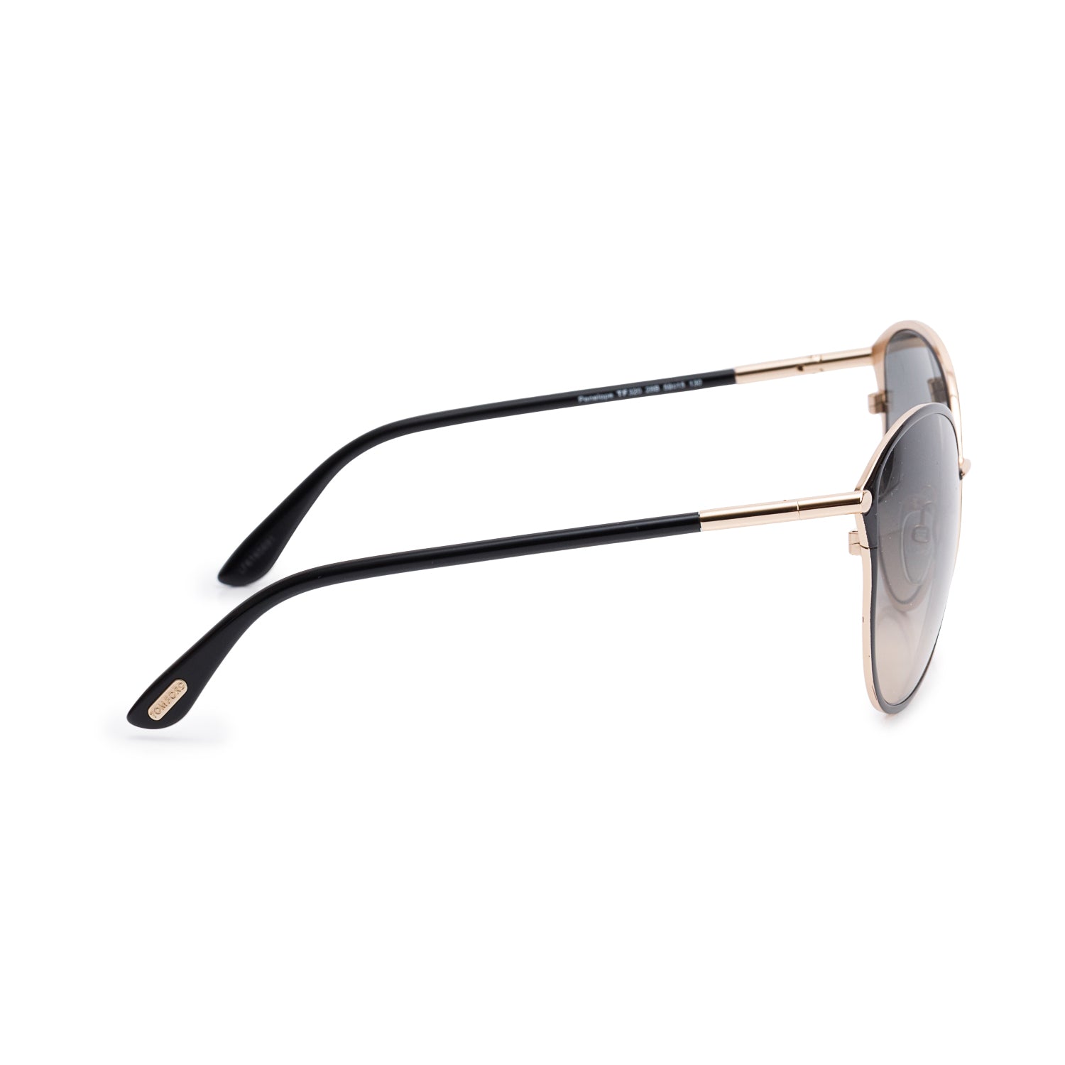 Tom Ford TF 320 Black Penelope Cat-Eye Sunglasses w/ Case