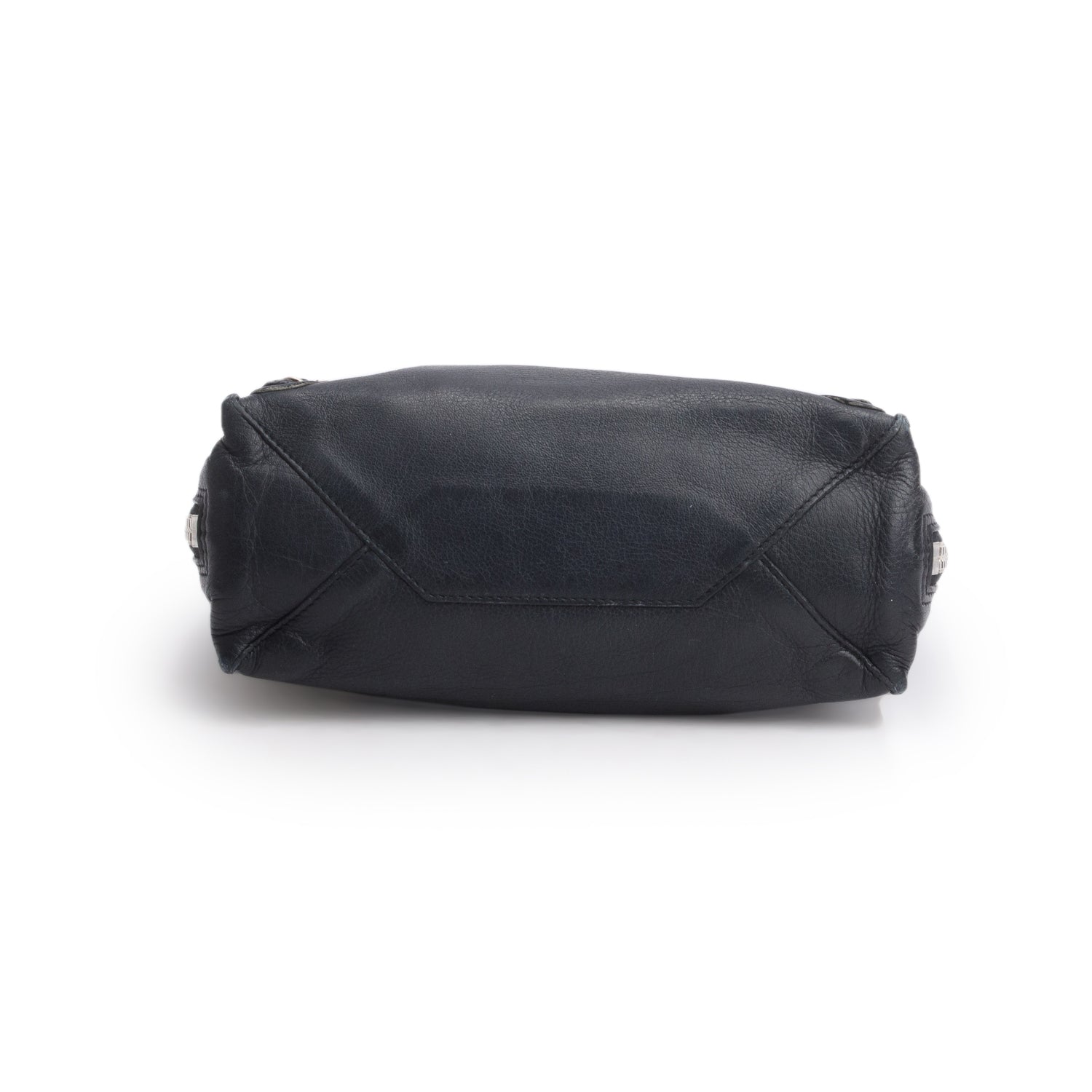 Balenciaga Black Calfskin Papier Mini A4 w/ Strap