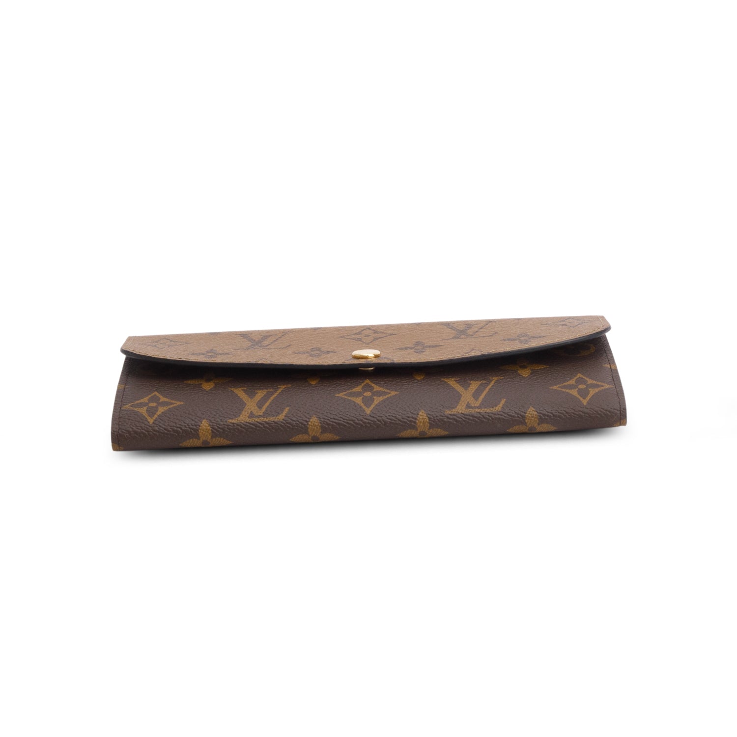 Louis Vuitton Reverse Monogram Emilie Wallet w/ Box
