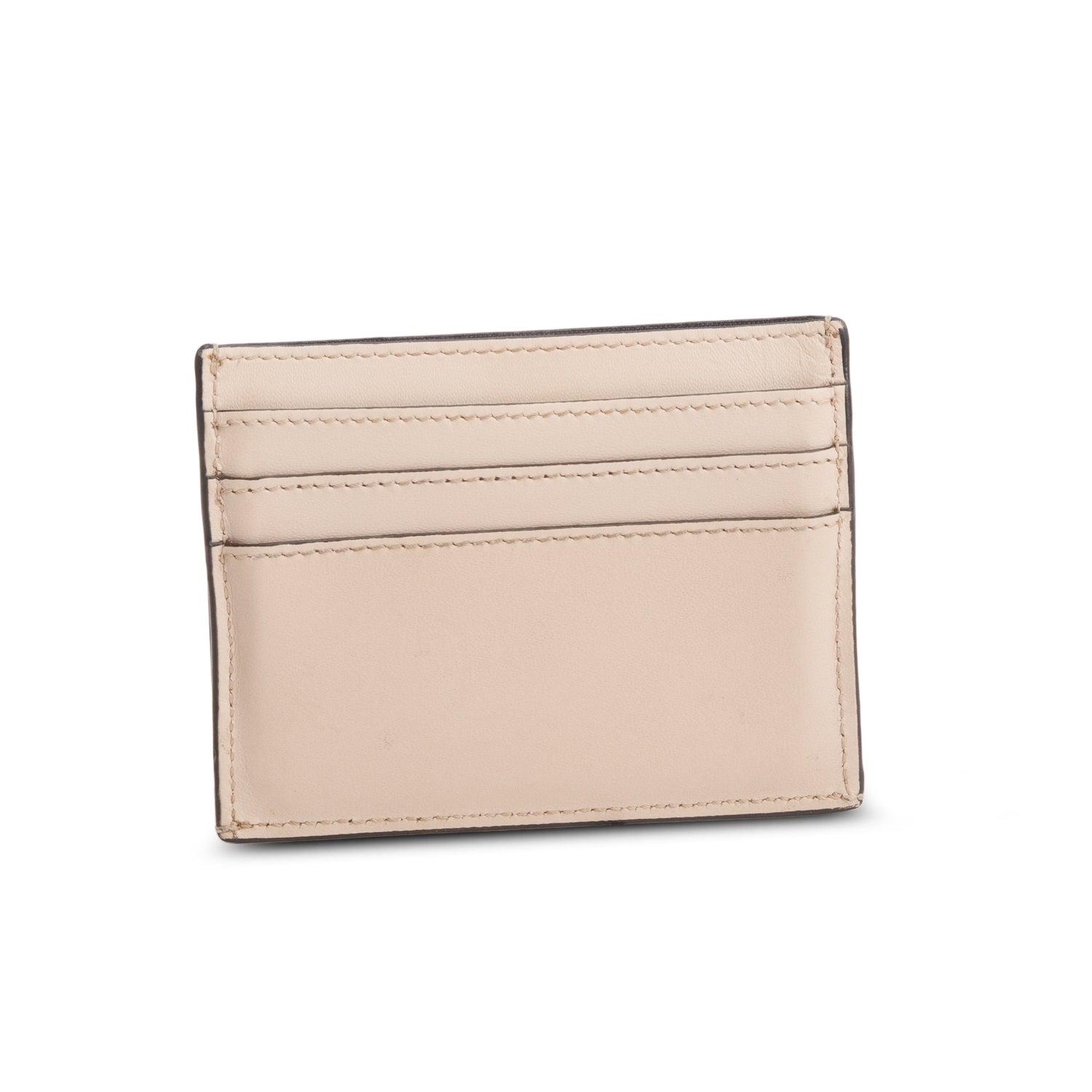 Fendi Pink Embossed Leather Mini Compact Wallet