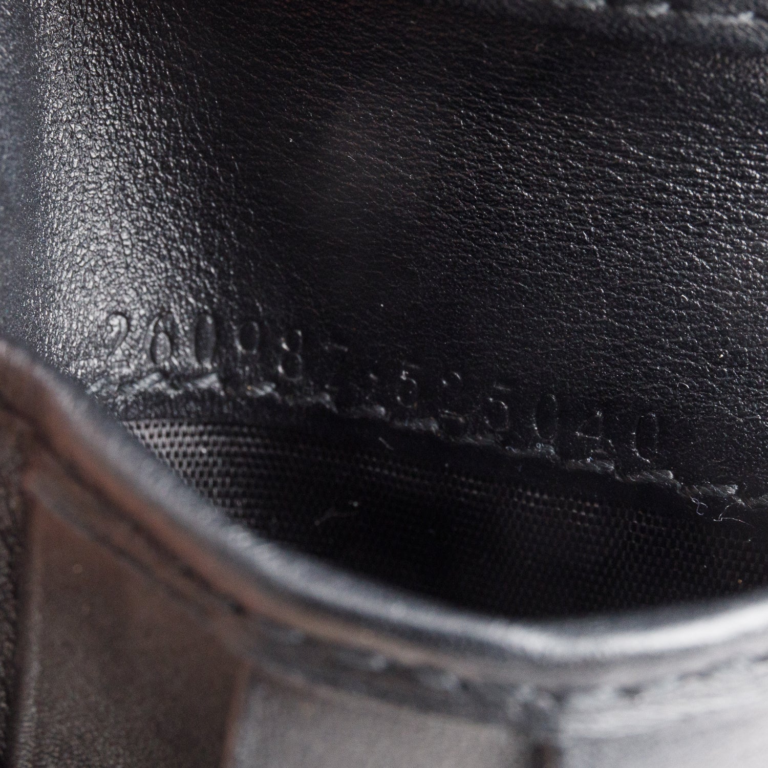 Gucci Black GG Signature Leather Bi-fold Wallet