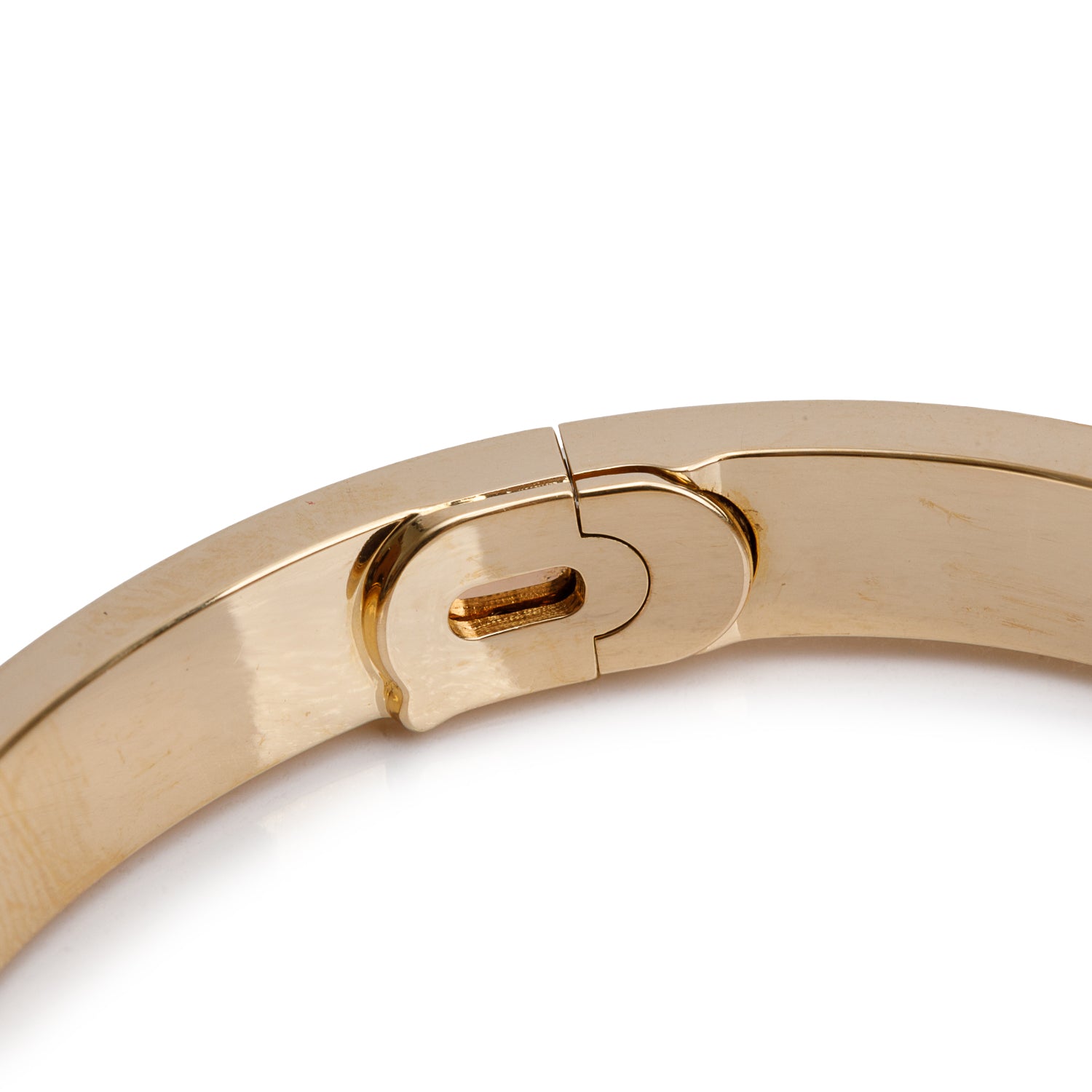Cartier 2022 18k Yellow Gold Paved Diamond Love Bracelet, Classic Model, Size 18 w/ Box, Receipt & Certificate