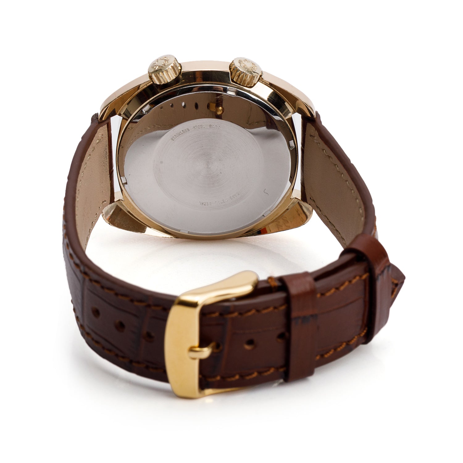 Longines Vintage Gold-Plated Stainless Steel Admiral 39 MM Automatic Watch