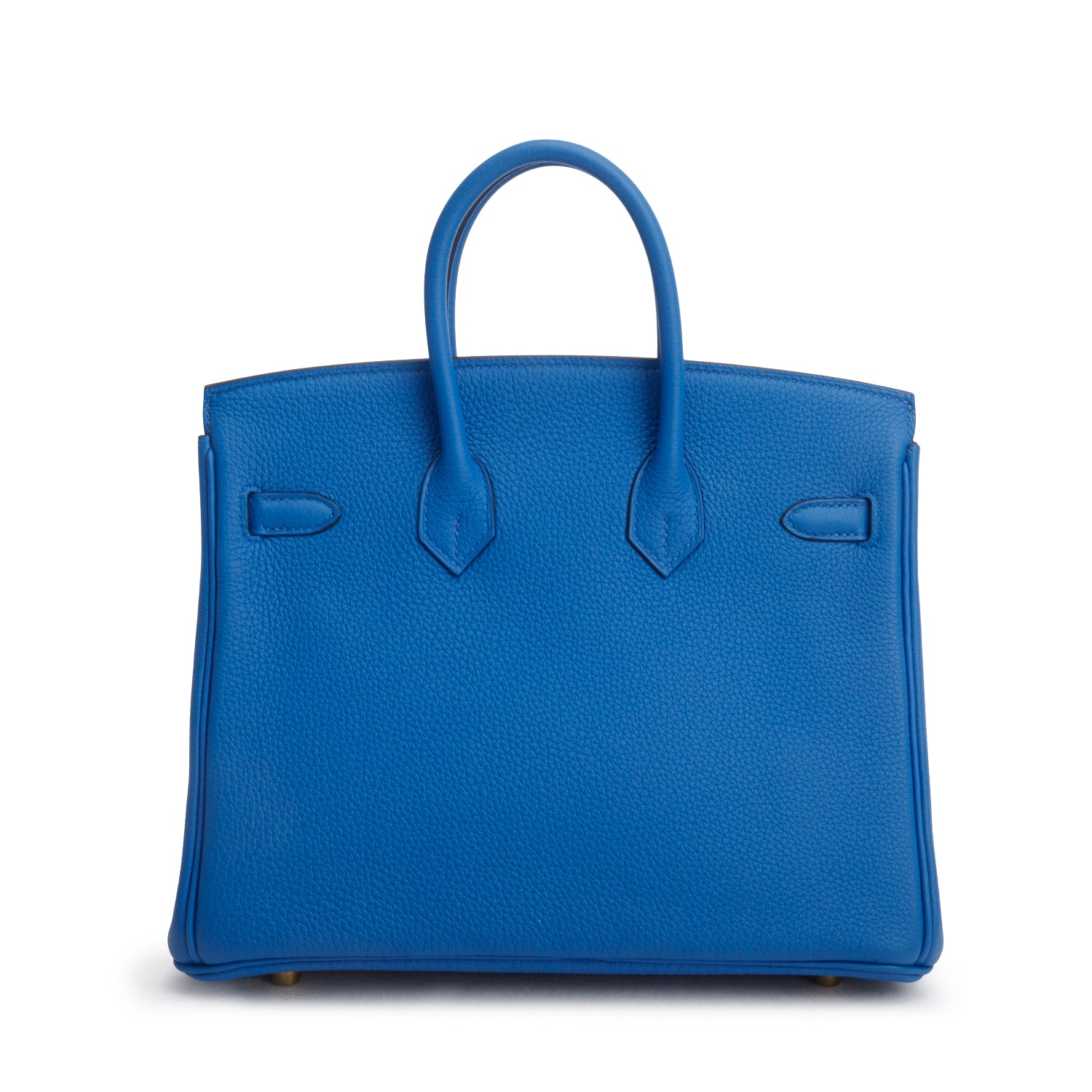 Hermes Bleu Hydra Togo Birkin 25 w/ Box