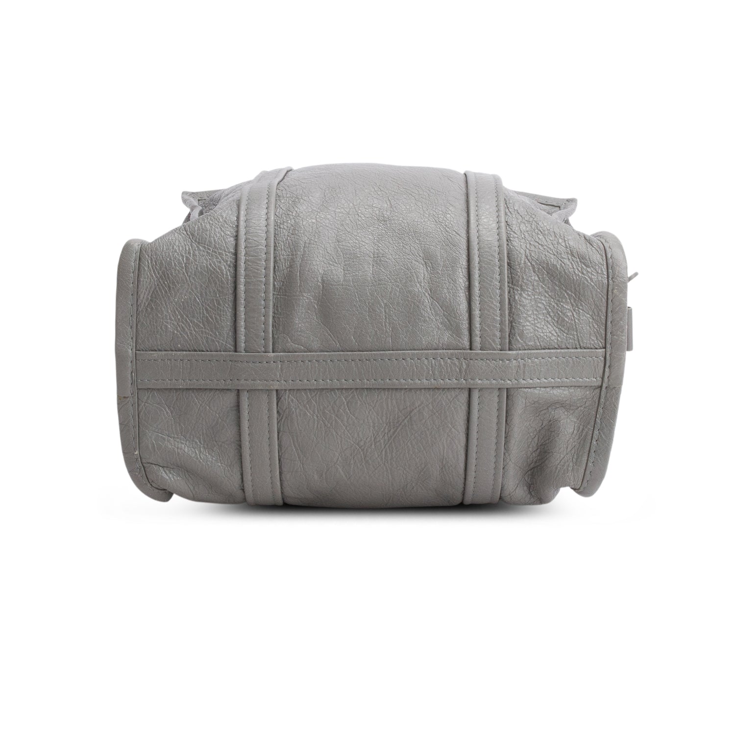 Balenciaga Grey Veau Arena S Bazar Shopper Tote w/ Strap