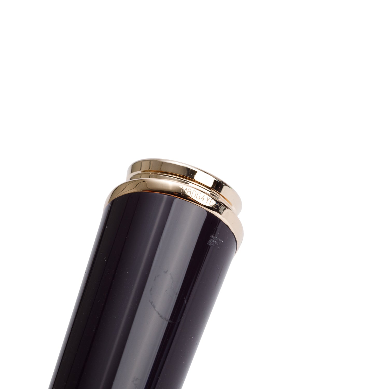 Montblanc Gold-Coated Purple Resin Princesse Grace de Monaco Fountain Pen w/ Box & Ink Refill