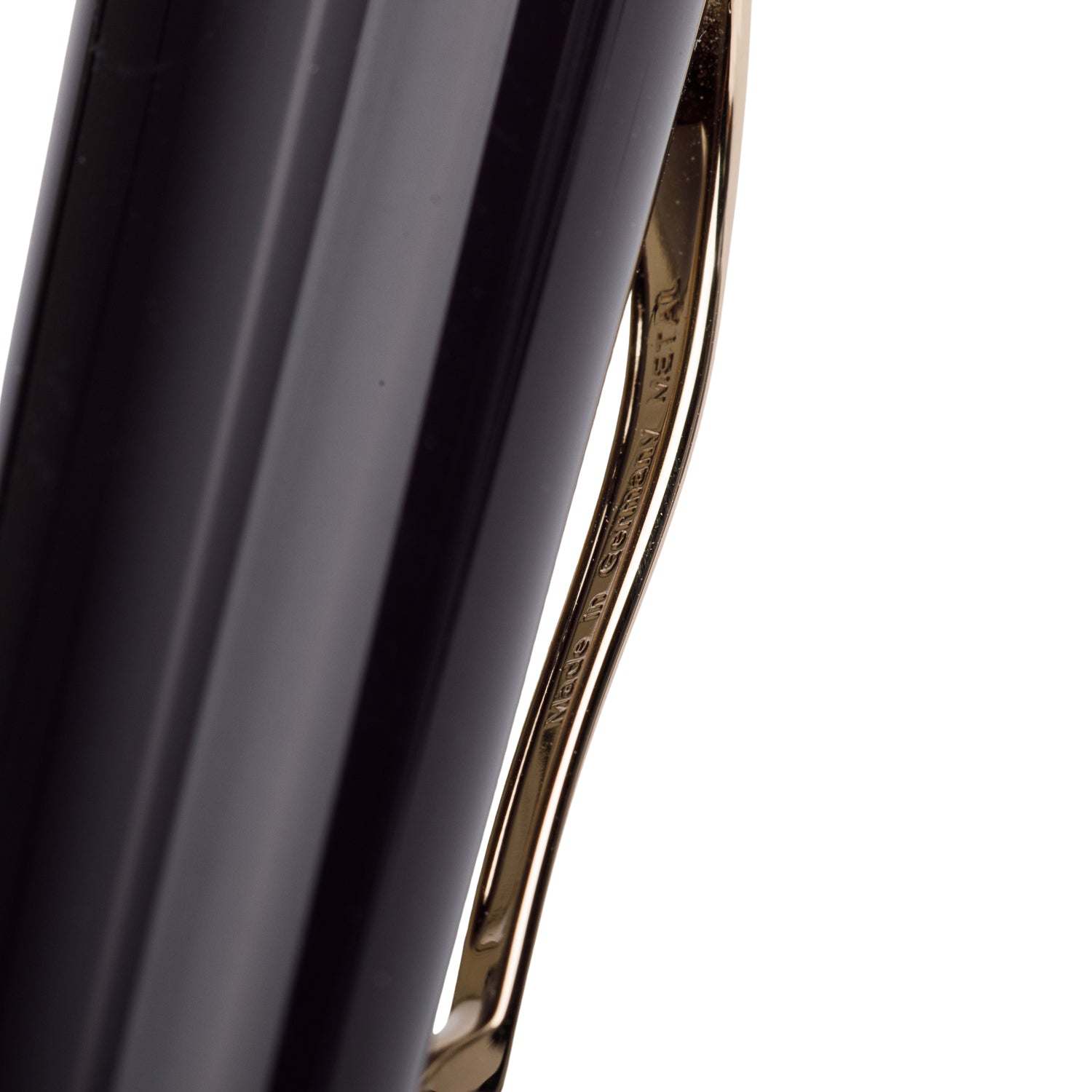 Montblanc Gold-Coated Purple Resin Princesse Grace de Monaco Fountain Pen w/ Box & Ink Refill