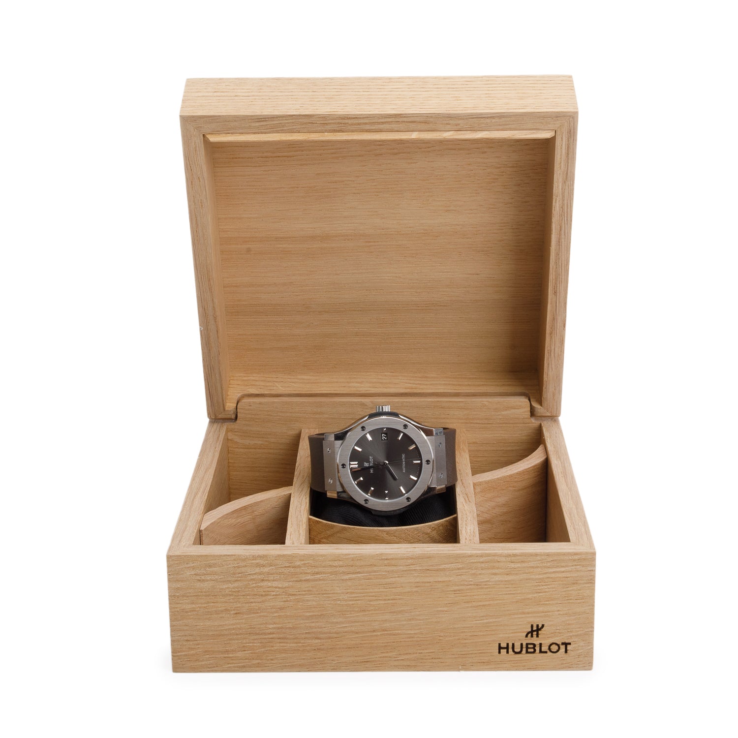 Hublot 2025 Titanium Classic Fusion Racing Grey 42 MM Automatic Watch Grey Dial w/ Box & Papers