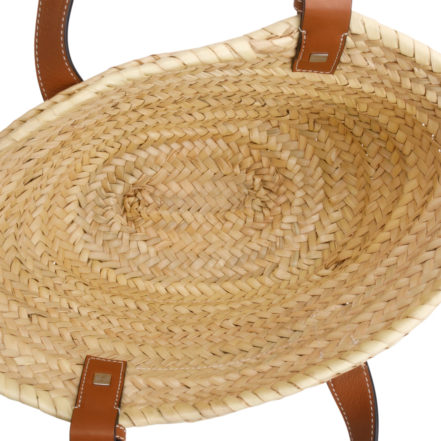 Loewe Natural Raffia Small Basket Tote Bag