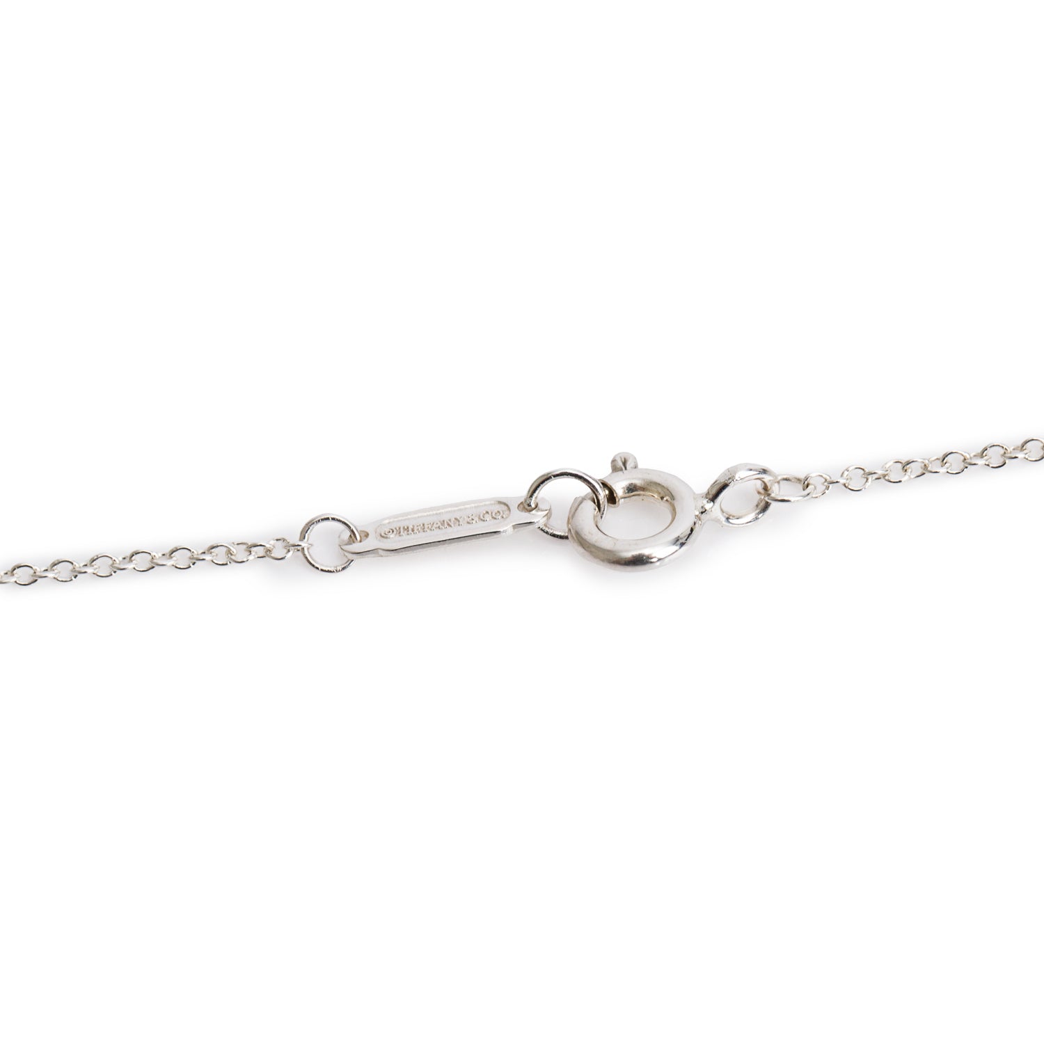 Tiffany & Co. Sterling Silver Horseshoe Pendant Necklace
