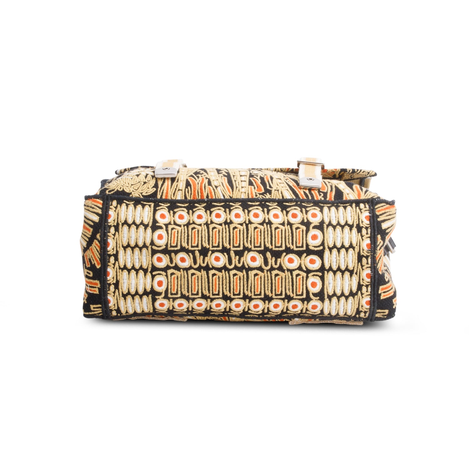 Christian Dior Multicolor Canvas Embroidered Animals Giraffe Diorcamp Messenger Bag