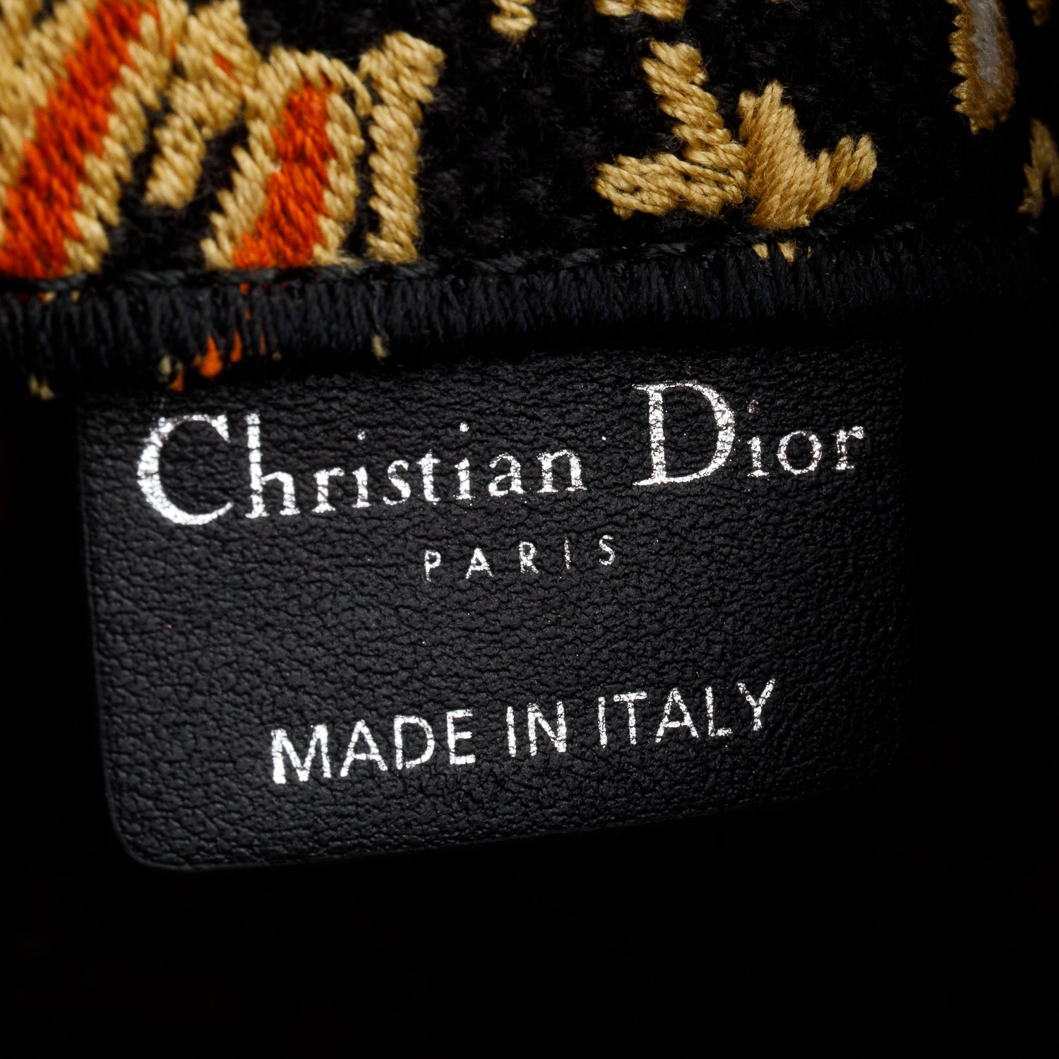 Christian Dior Multicolor Canvas Embroidered Animals Giraffe Diorcamp Messenger Bag