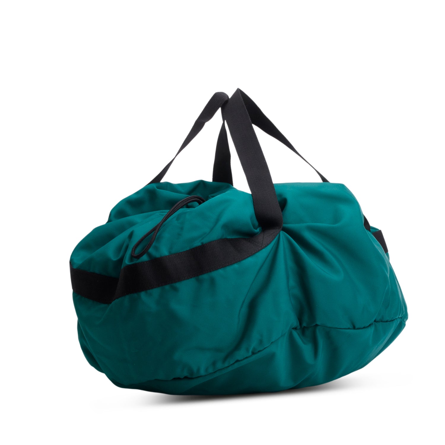 Balenciaga Green Nylon Wheel Duffle Bag